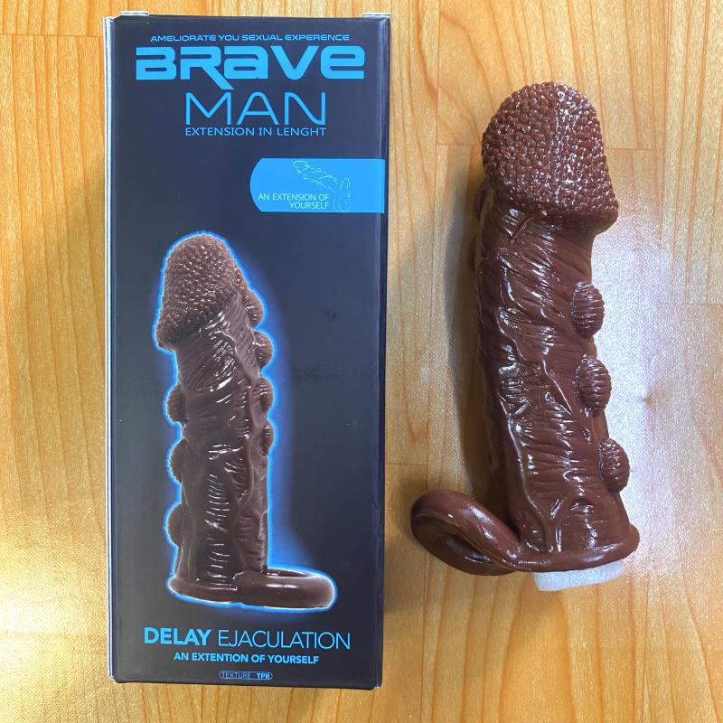 Shop bán Bao Cao Su Đôn Dên Dương Vật Brave Man Có Quay Đeo Chống Tuật Siêu Mềm Dùng Cho Nam hàng mới về