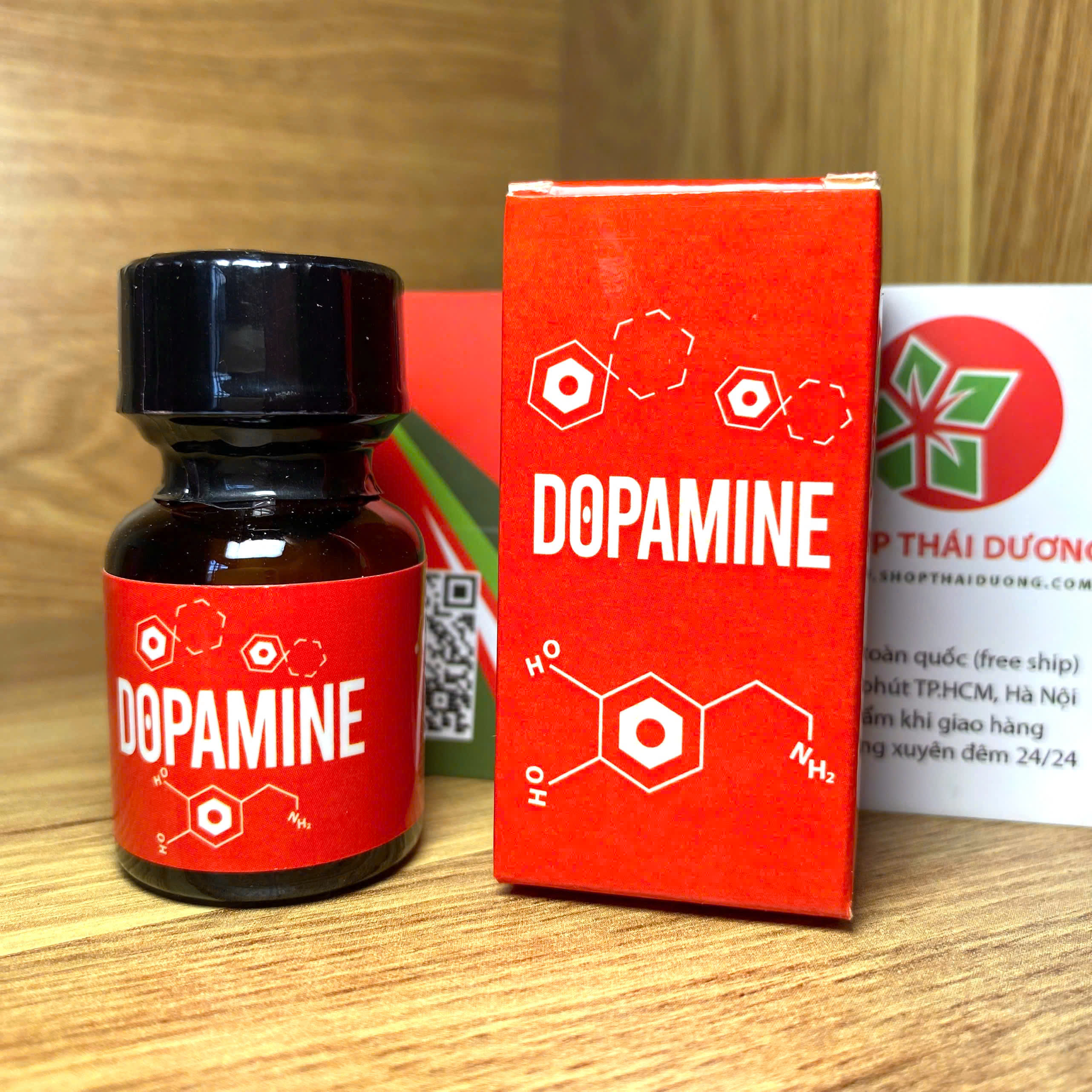 Popper PWD Dopamine 10ml Đỏ – Chính Hãng USA, Tăng Khoái Cảm Cực Mạnh