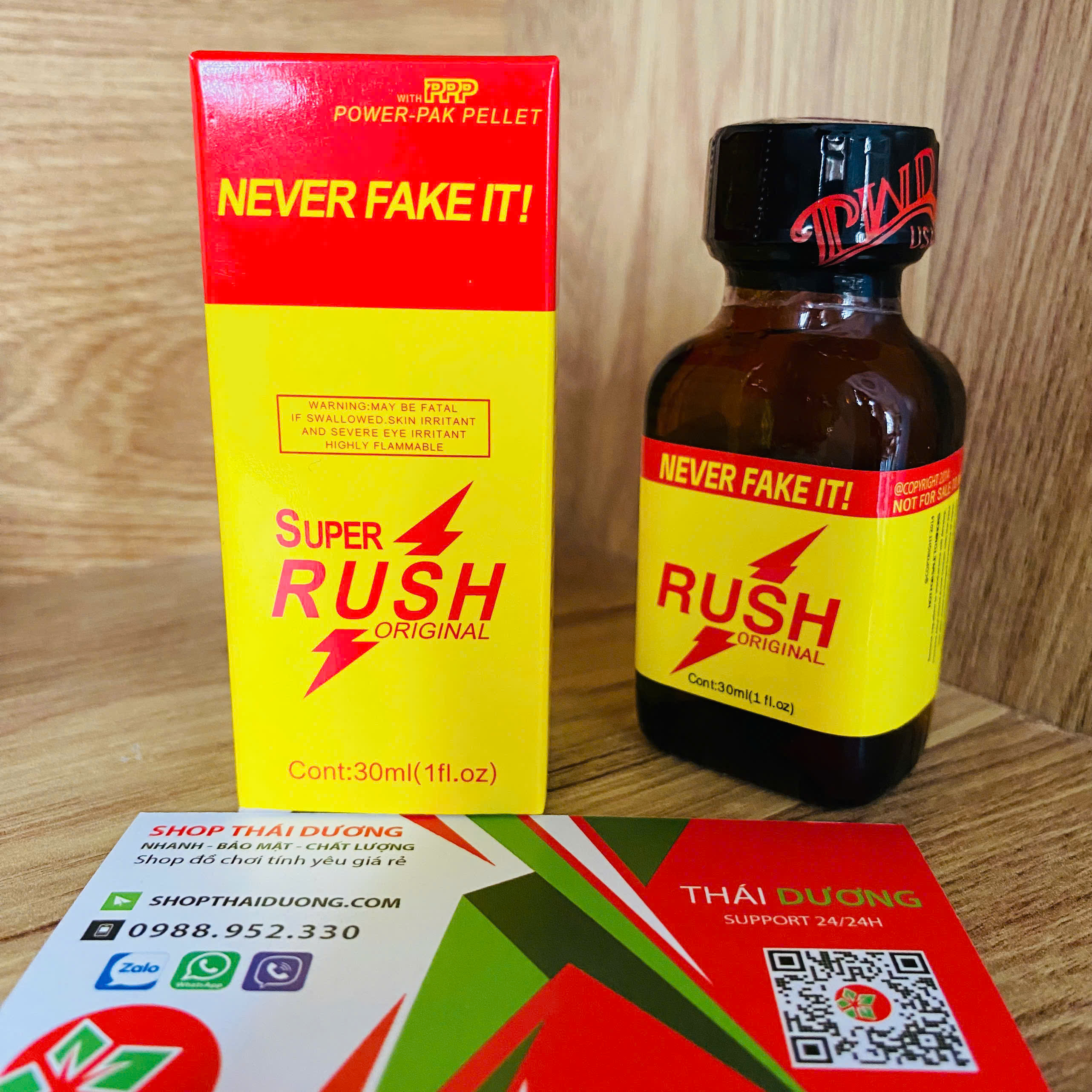 Popper Super Rush 30ml Vàng Chính Hãng USA - Đỉnh Cao Kích Thích, Không Fake