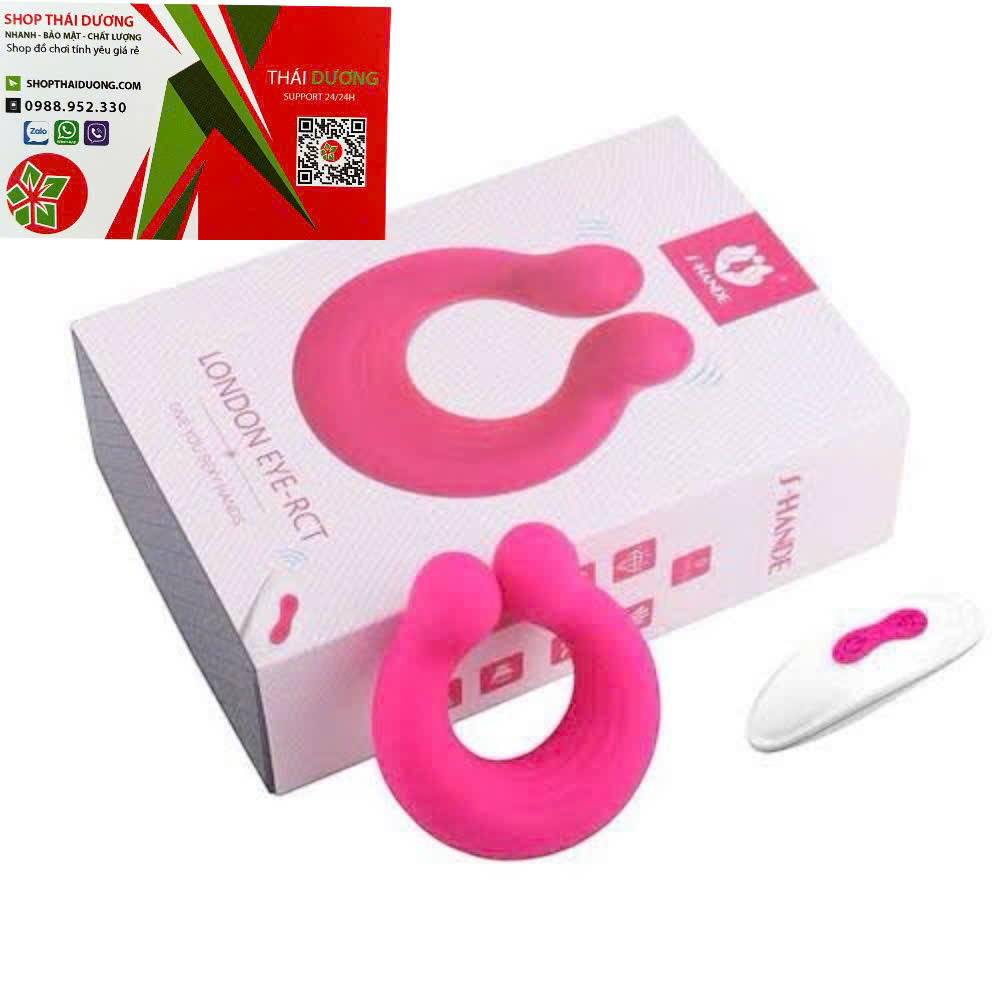 Vòng Rung Cao Cấp S-Hander London Eye-Rct – Remote Control, 10 Mode