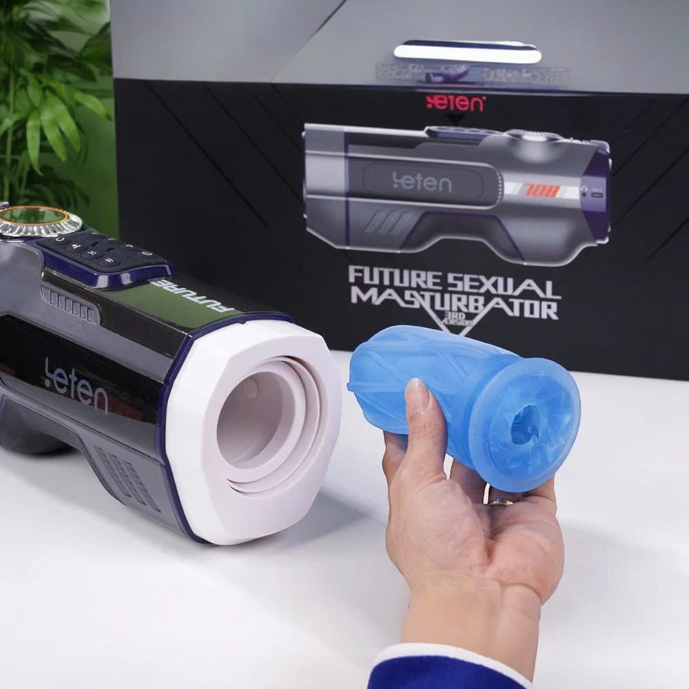 Máy Thủ Dâm Leten Future V3 Công Nghệ Thụt Co Bóp, Có Sưởi Ấm