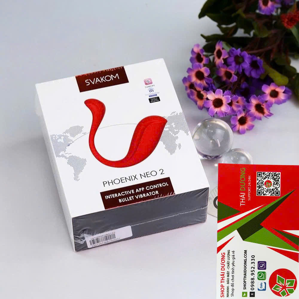 Phoenix Neo 2 Svakom Trứng Rung Thông Minh, Điều Khiển Qua App - shopthiendia.net