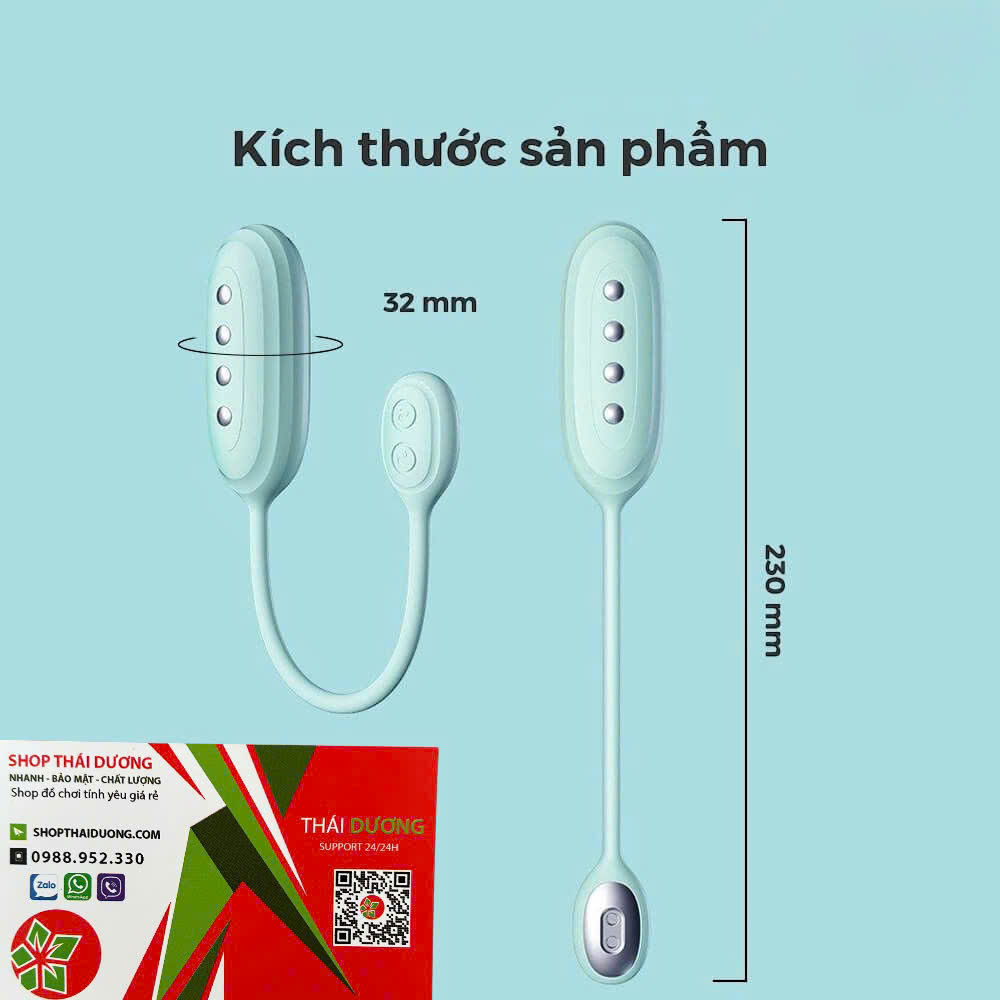 Svakom Viviana  Trứng Rung Điều Khiển Qua App, Tích Hợp Xung Điện EMS