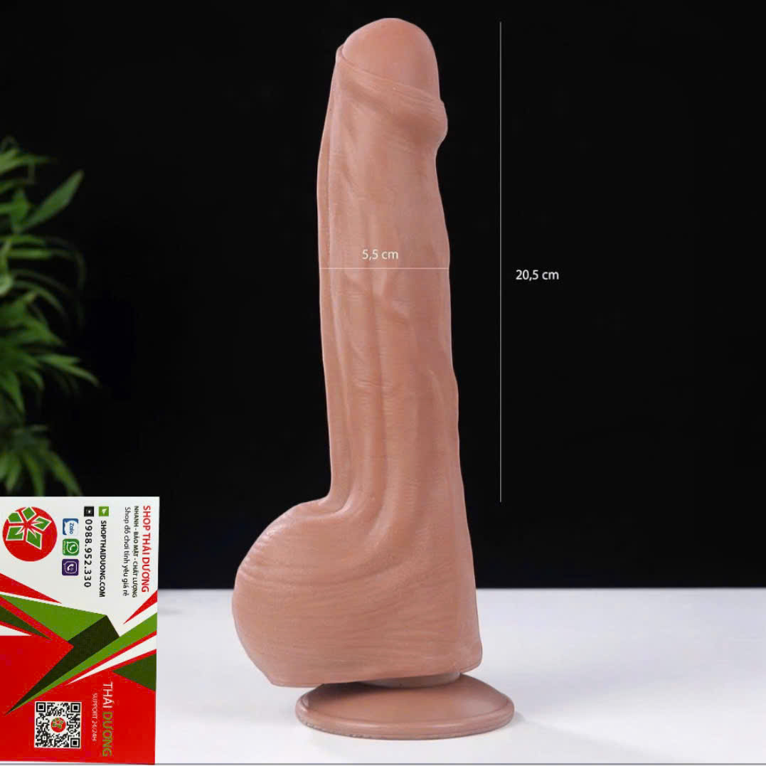 Dương Vật Giả Gắn Tường Lovetoy  Kích Thước Lớn 11.5 Inch, Trượt Da Linh Hoạt