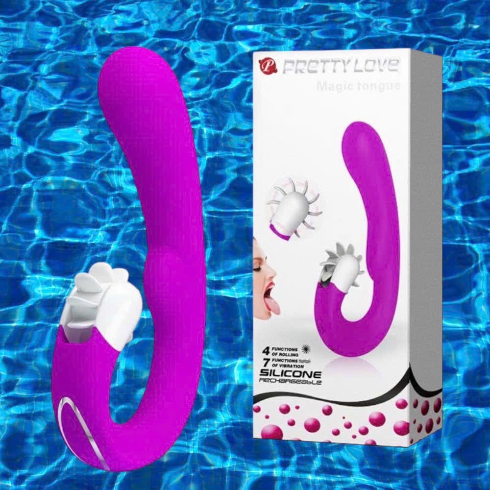 Sỉ Chày Rung Kết Hợp Lưỡi Xoay Liếm Masage Điểm G Cực Sướng  chính hãng