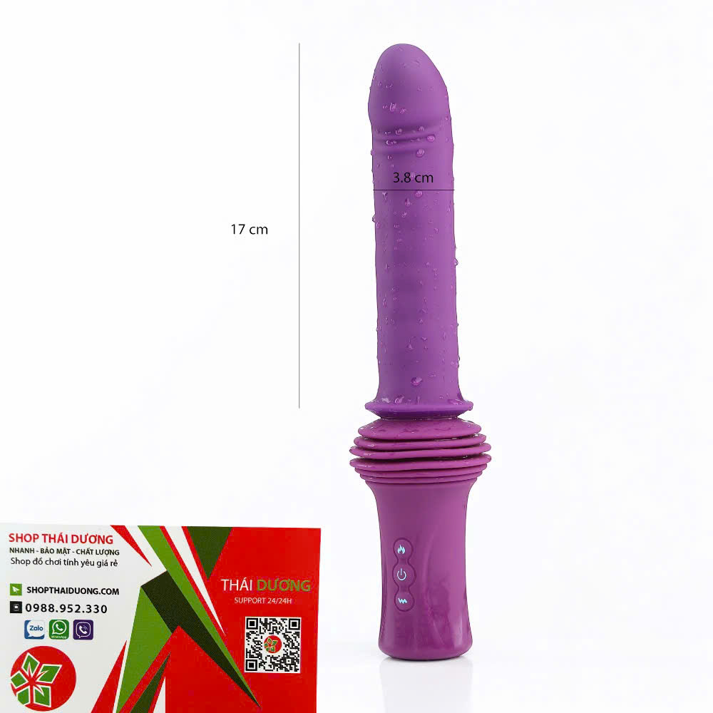 Dương Vật Giả Loving World Optimus Rung Thụt Tự Động, Sưởi Ấm, Gắn Tường, Điều Khiển Từ Xa