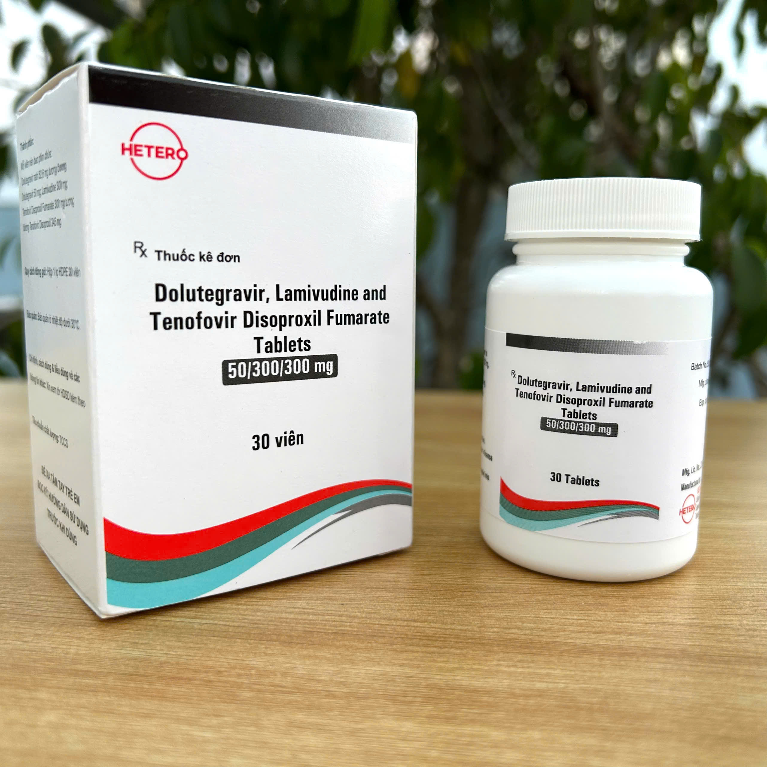 ARV Mylan Viên Uống phòng Chống Phôi Nhiếm HIV Hộp 30 viên