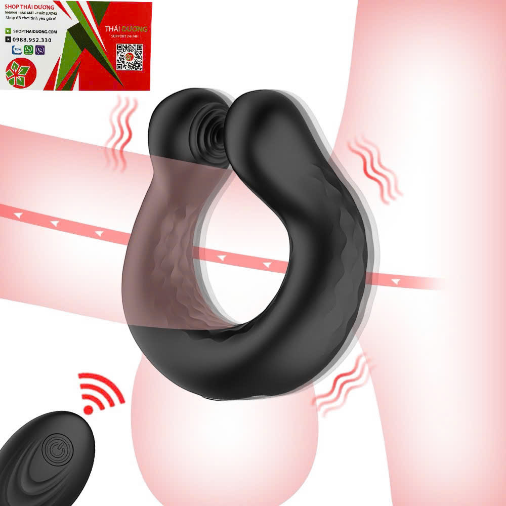 Sextoy Vòng Rung Pipedream Pincer Grasp Điều Khiển Từ Xa 2 Motor Siêu Kích Thích