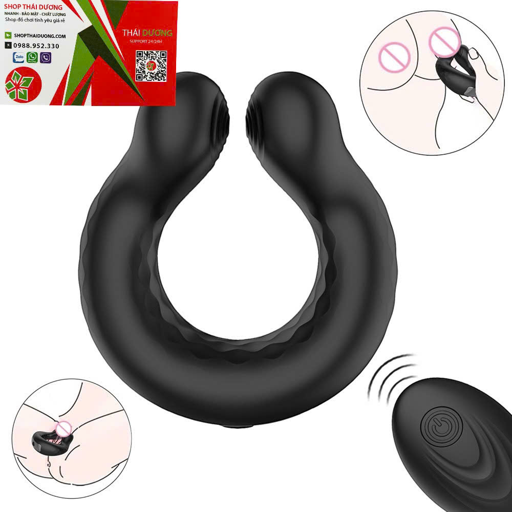 Sextoy Vòng Rung Pipedream Pincer Grasp Điều Khiển Từ Xa 2 Motor Siêu Kích Thích