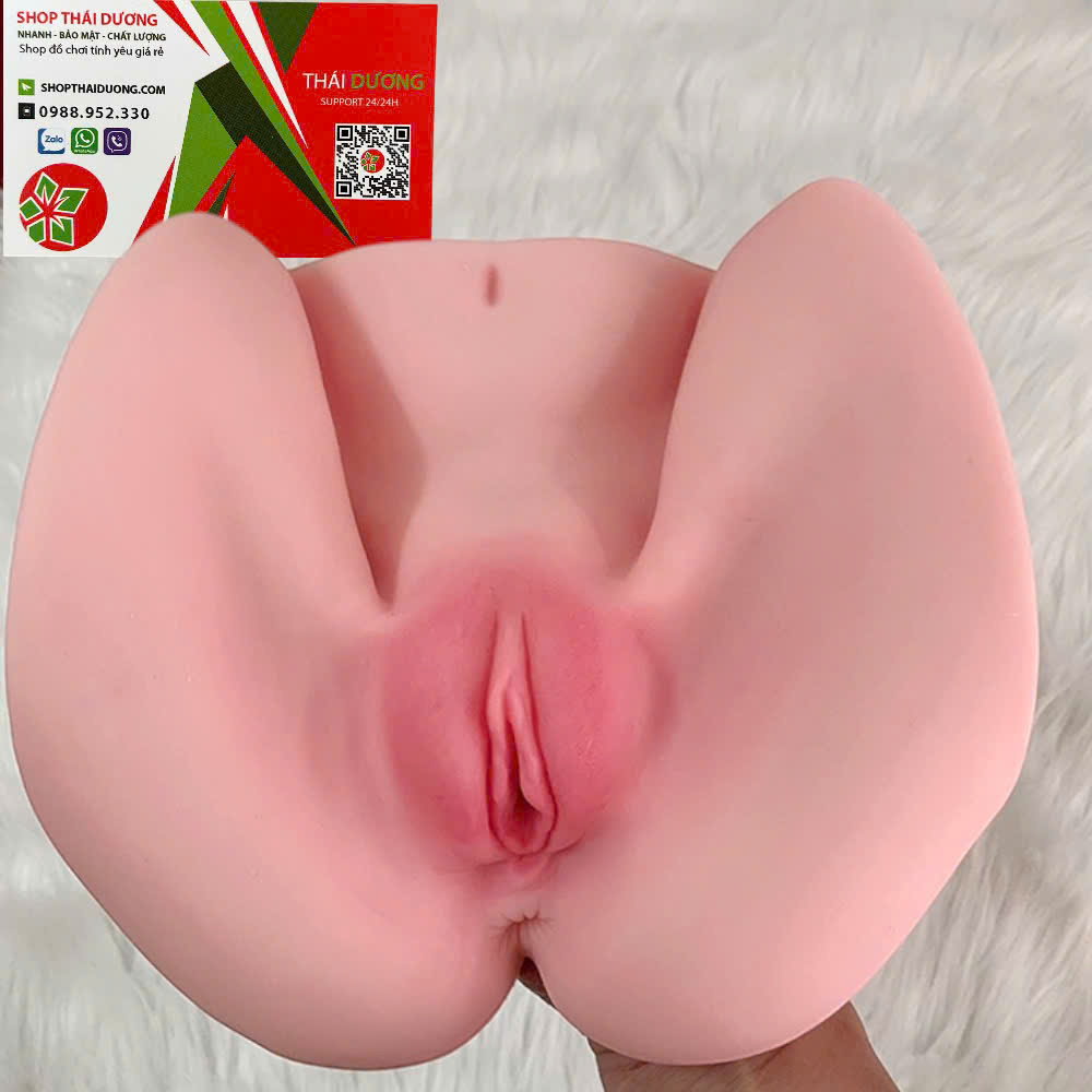Âm đạo giả silicone trần mô phỏng vùng tam  giác nữ khiêu gợi