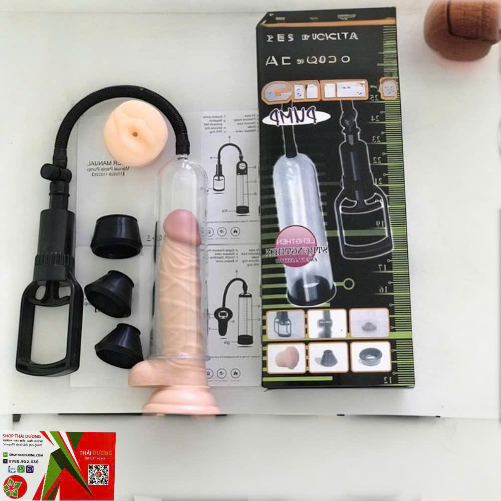 Máy Tập Dương Vật Giá Rẻ  Penis Pump Hút Chân Không Giúp To Dài Nhanh
