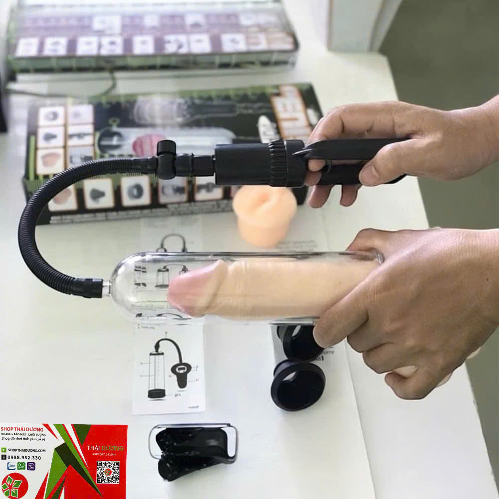 Máy Tập Dương Vật Giá Rẻ  Penis Pump Hút Chân Không Giúp To Dài Nhanh
