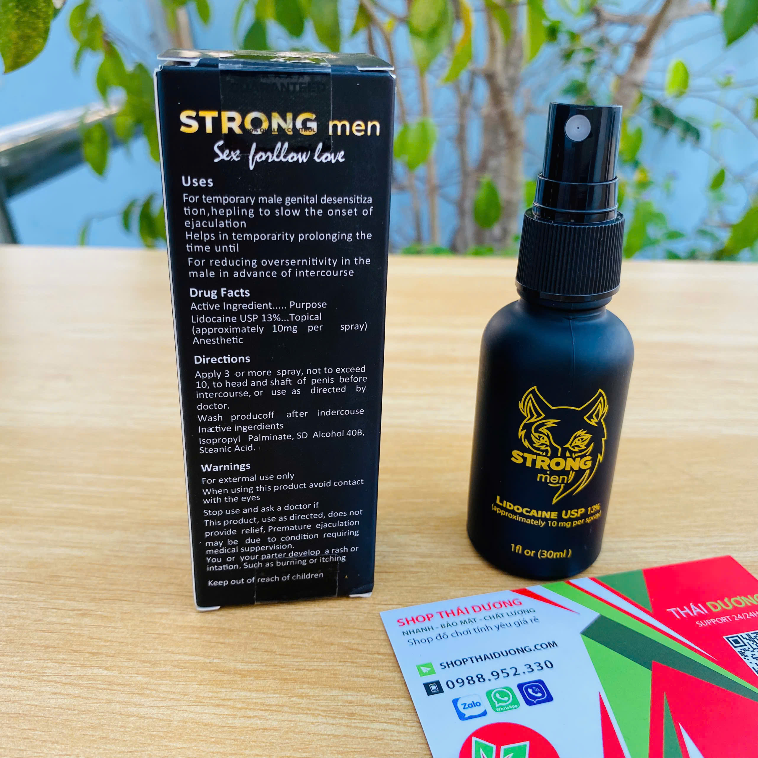 Xịt Kéo Dài Quan Hệ Balan Strong Men 30ml Tăng Cường Bản Lĩnh Đàn Ông