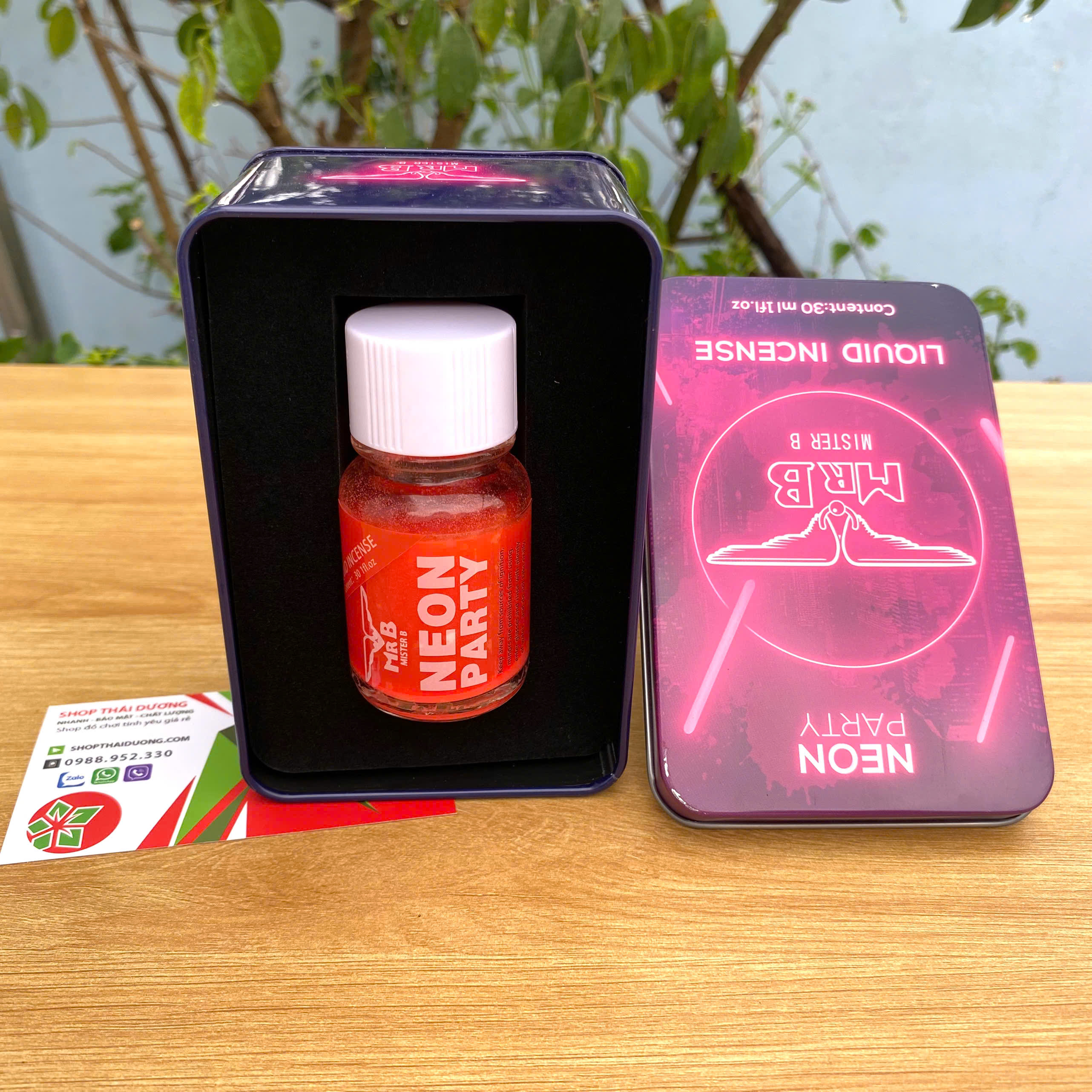 Nước Ngửi Kích Dục Popper Neon Party MRB Đỏ 40ml Tăng khoái Cảm Mạnh