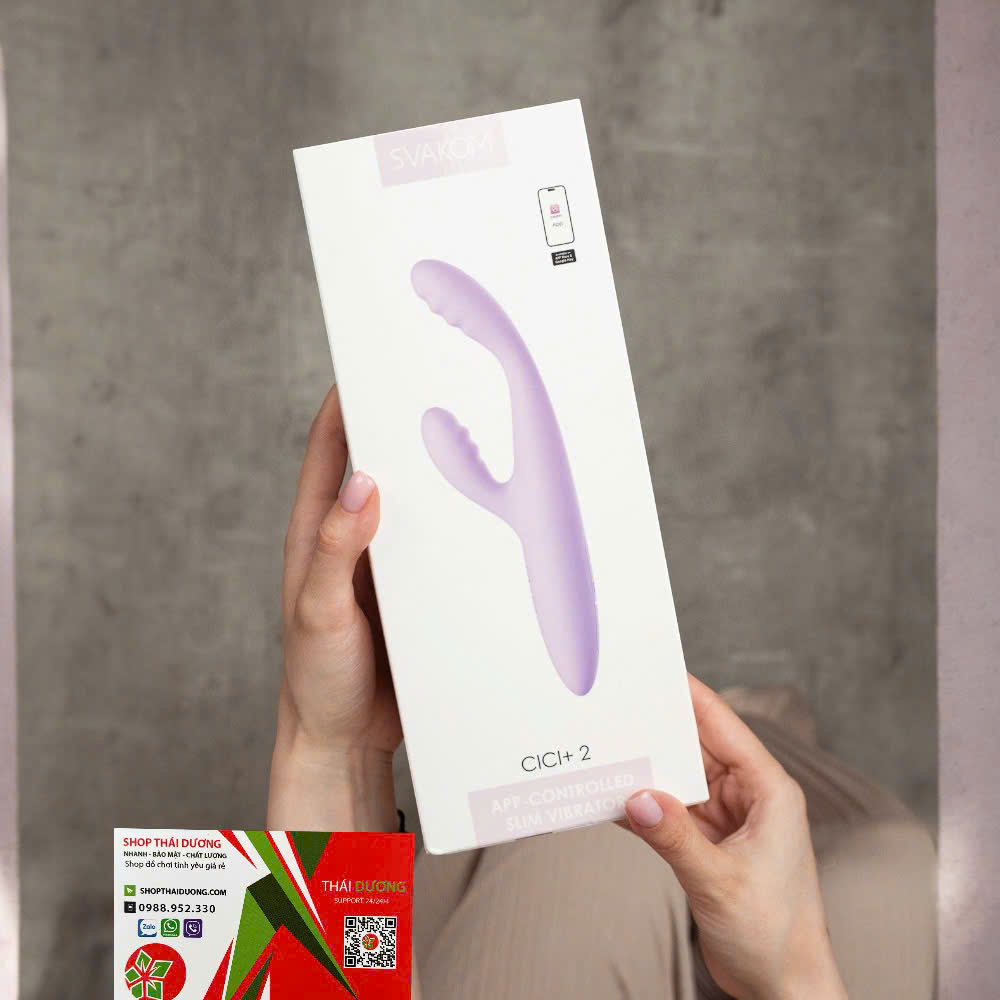 Máy Rung Svakom Cici Plus 2 Kích Điểm G, Điều Khiển Qua App