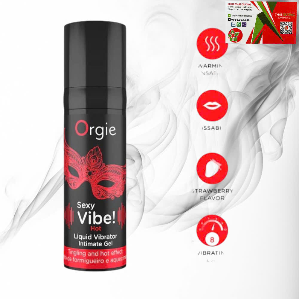 Siêu Phẩm Gel Tăng Khoái Cảm Nữ Orgie Sexy Vibe! Hot Chuyên Dụng