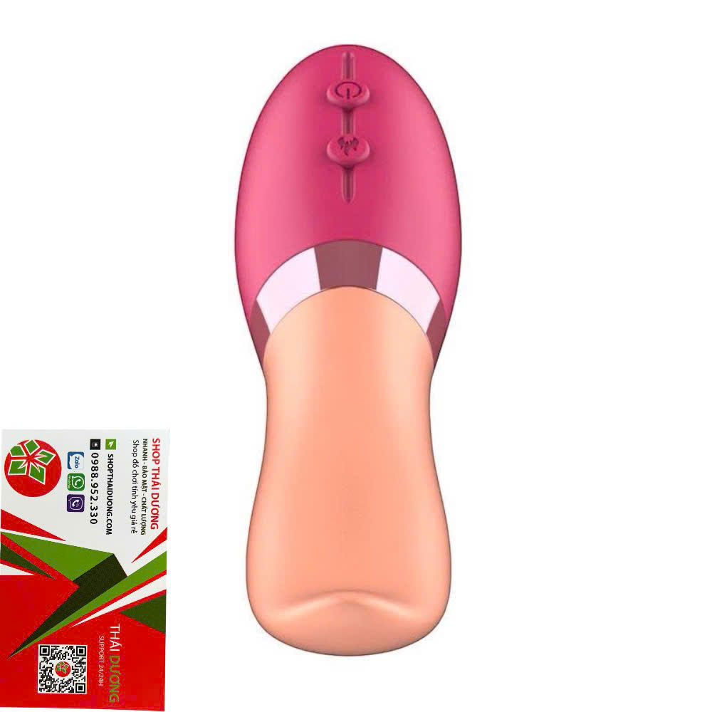 Máy rung lưỡi liếm kích thích âm đạo và âm vật Shuangmi có sưởi ấm