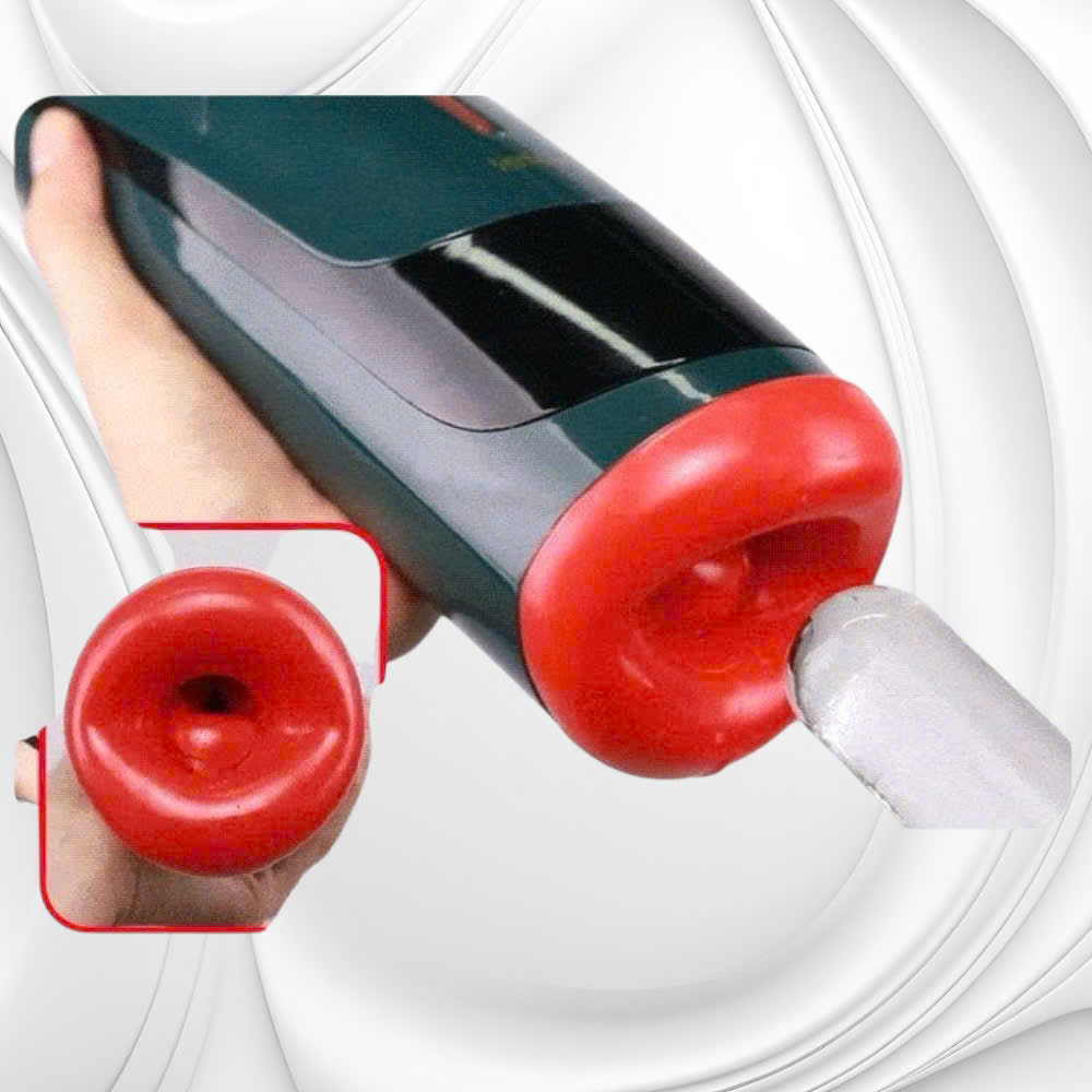 Máy thủ dâm thụt co bóp có sưởi ấm và âm thanh Leten Air Oral Version 3