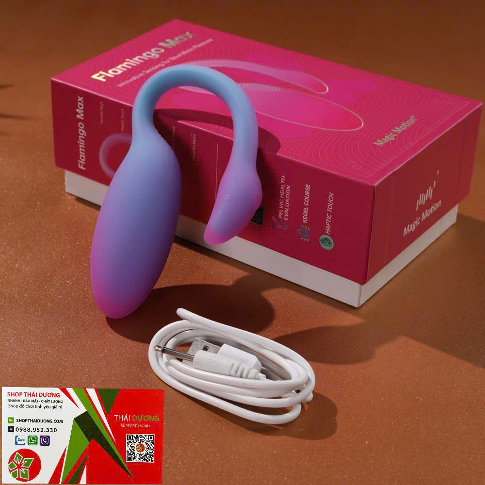 Trứng Rung App Magic Motion Flamingo Max Cao Cấp