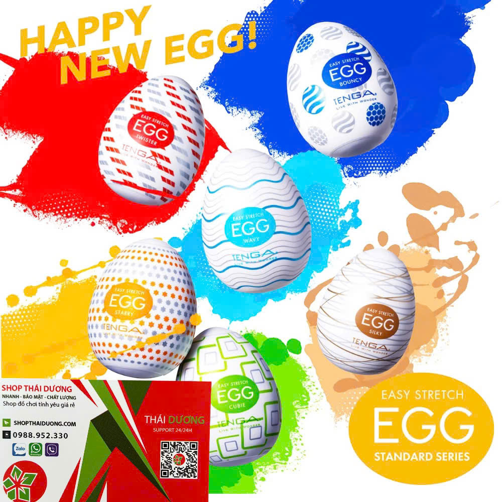 Tenga Egg Nhật Bản  Trứng Thủ Dâm Co Giãn Tối Ưu, Ngụy Trang Tinh Tế