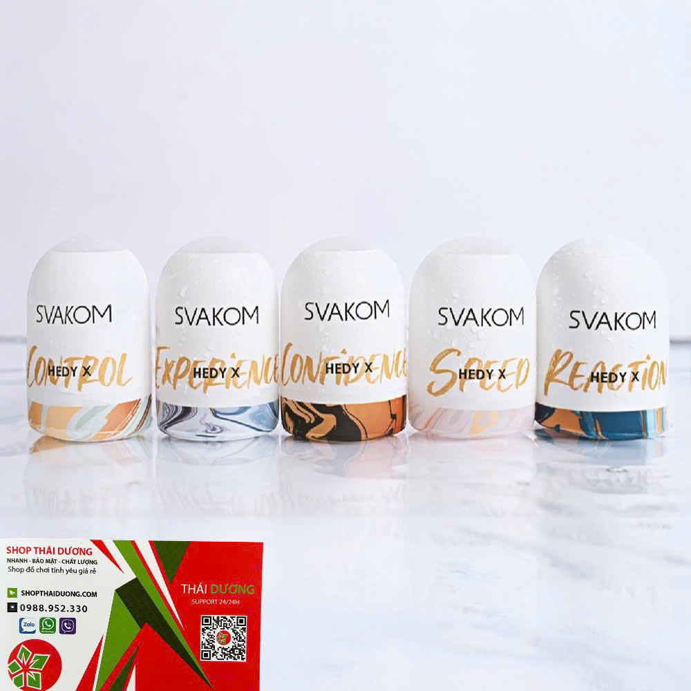 Svakom Hedy X Chính Hãng  Âm Đạo Giả Silicone Mềm Mượt, Cầm Tay Tiện Lợi