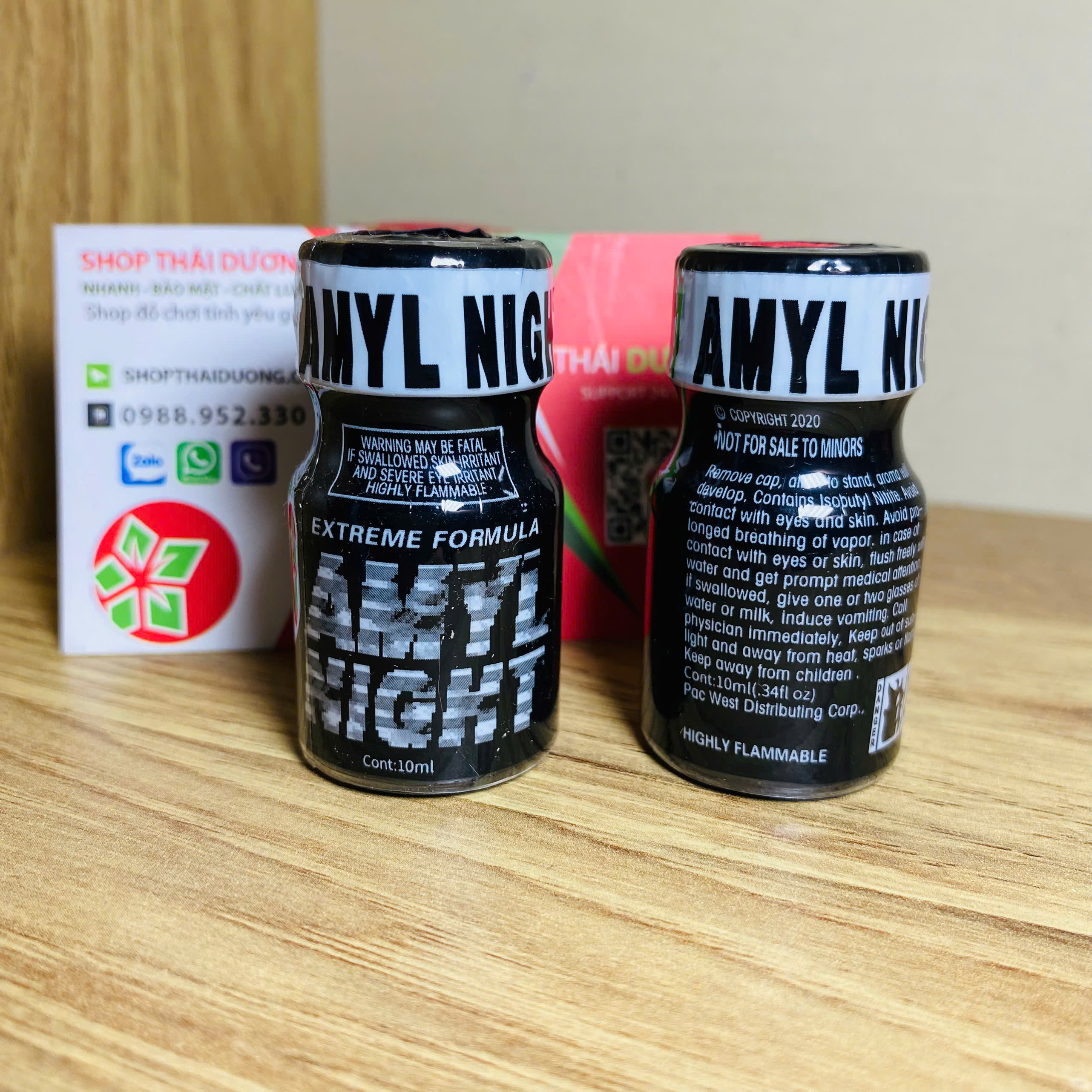 Popper Amyl Night 10ml PWD USA - Chính Hãng Mỹ, Kích Thích Cực Mạnh Cho Top Tại HCM