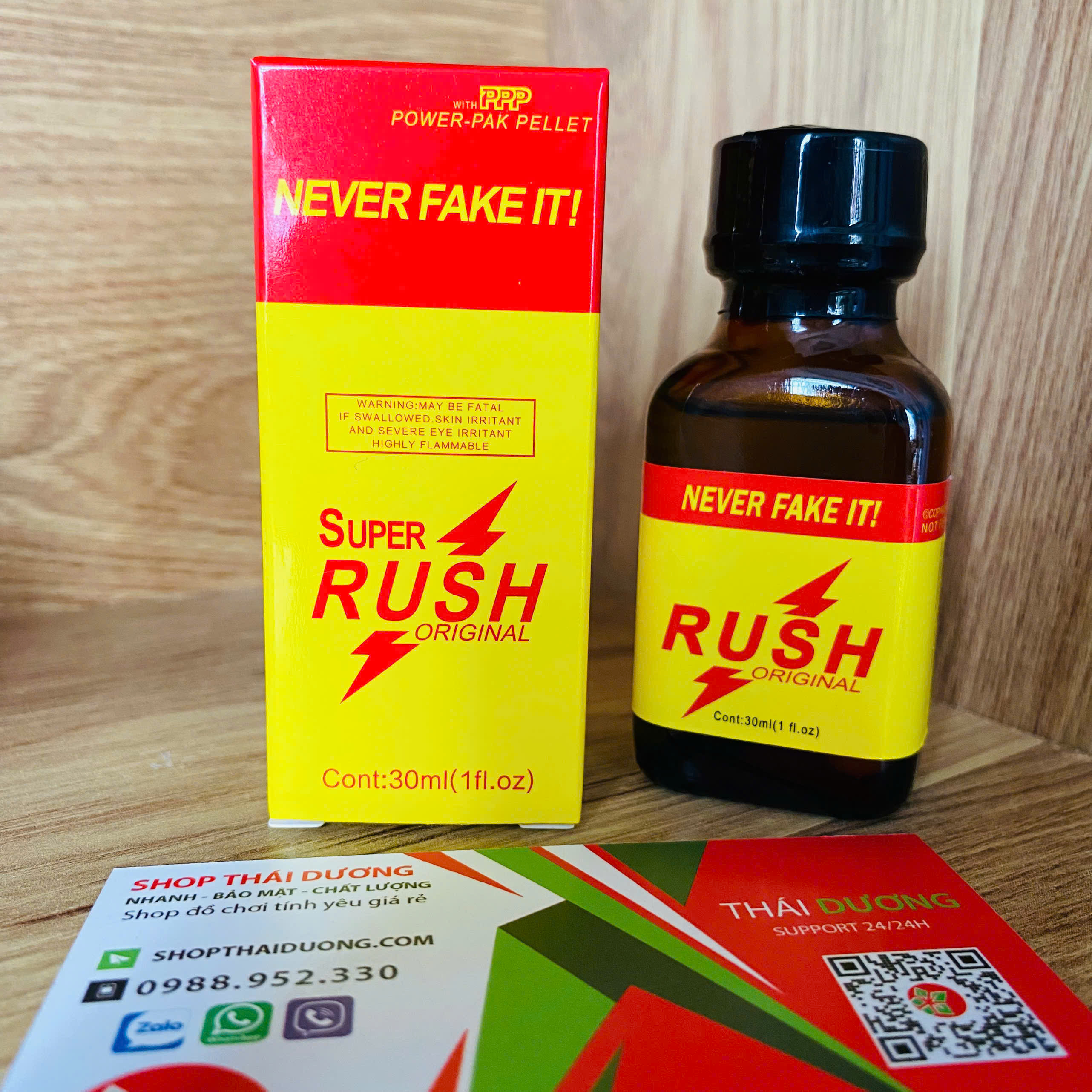 Popper Super Rush 30ml Vàng Chính Hãng USA - Đỉnh Cao Kích Thích, Không Fake