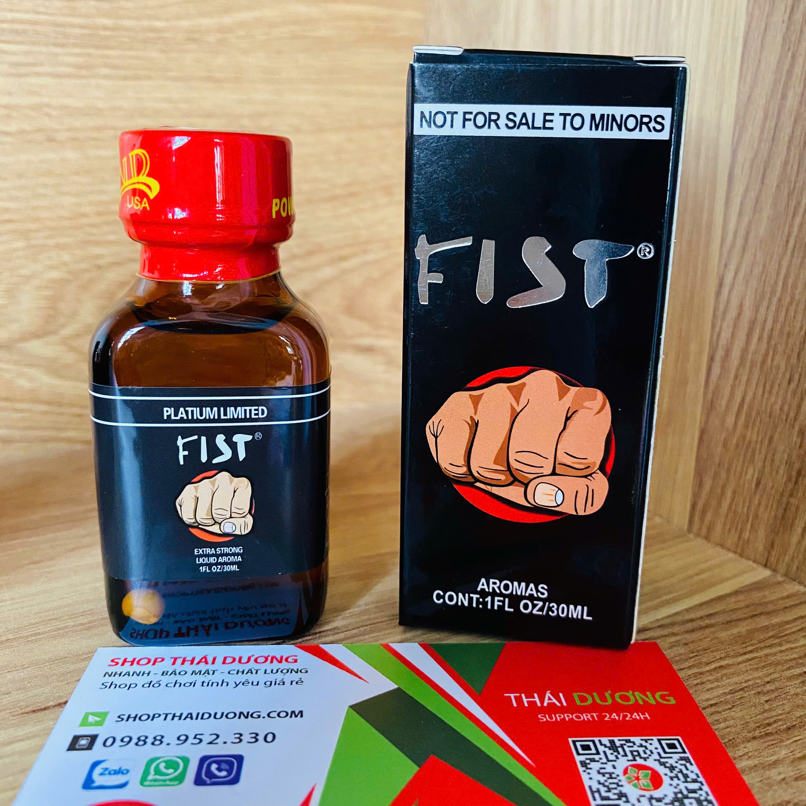 Shop Bán Popper Fist Black Đen USA 30ml - Tăng Khoái Cảm Cực Mạnh, Giá Tốt Nhất