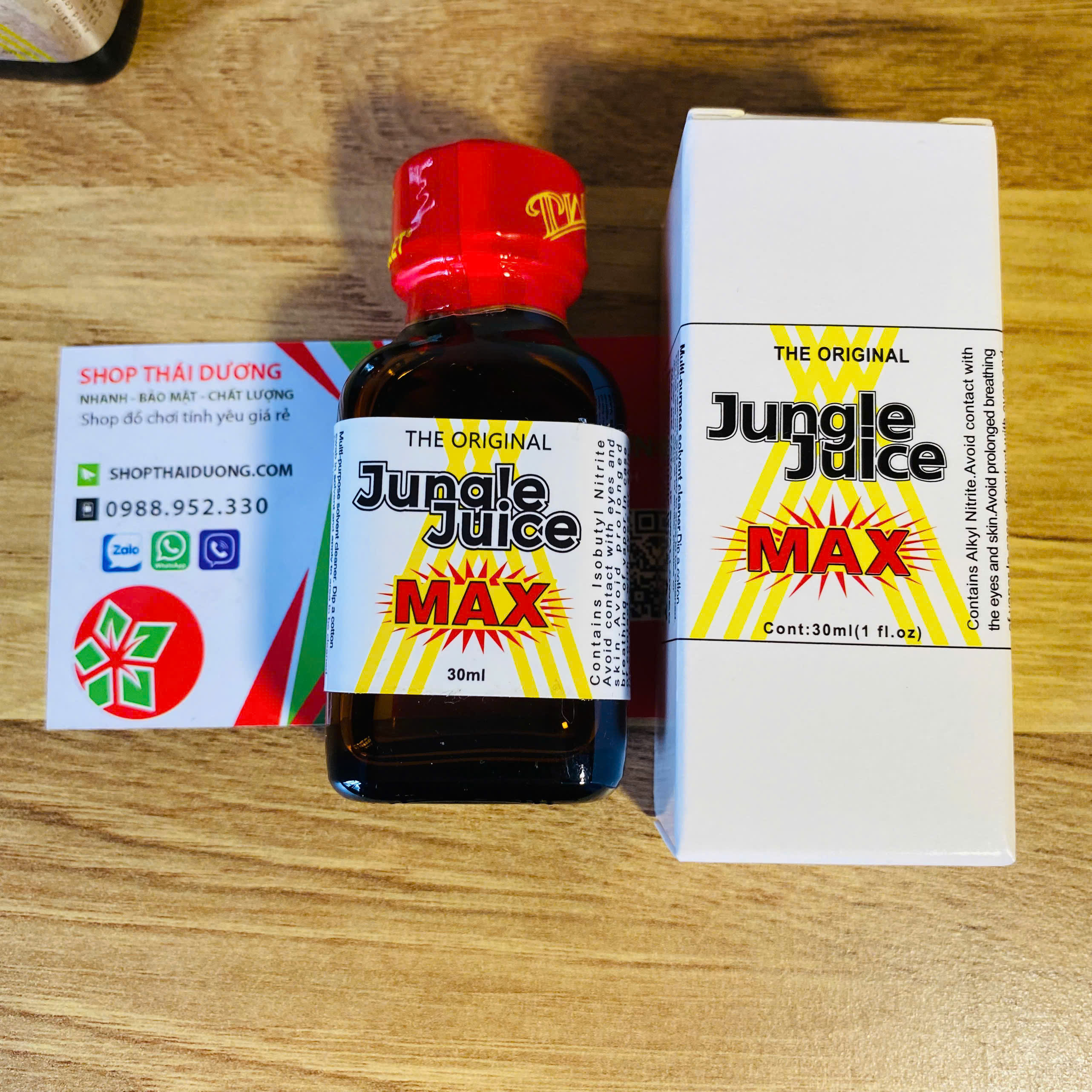 Shop Bán Chai Hít popper jungle Juice 30ml Loại Tăng Hưng Phấn Cực Mạnh Cho Top Bot PwD