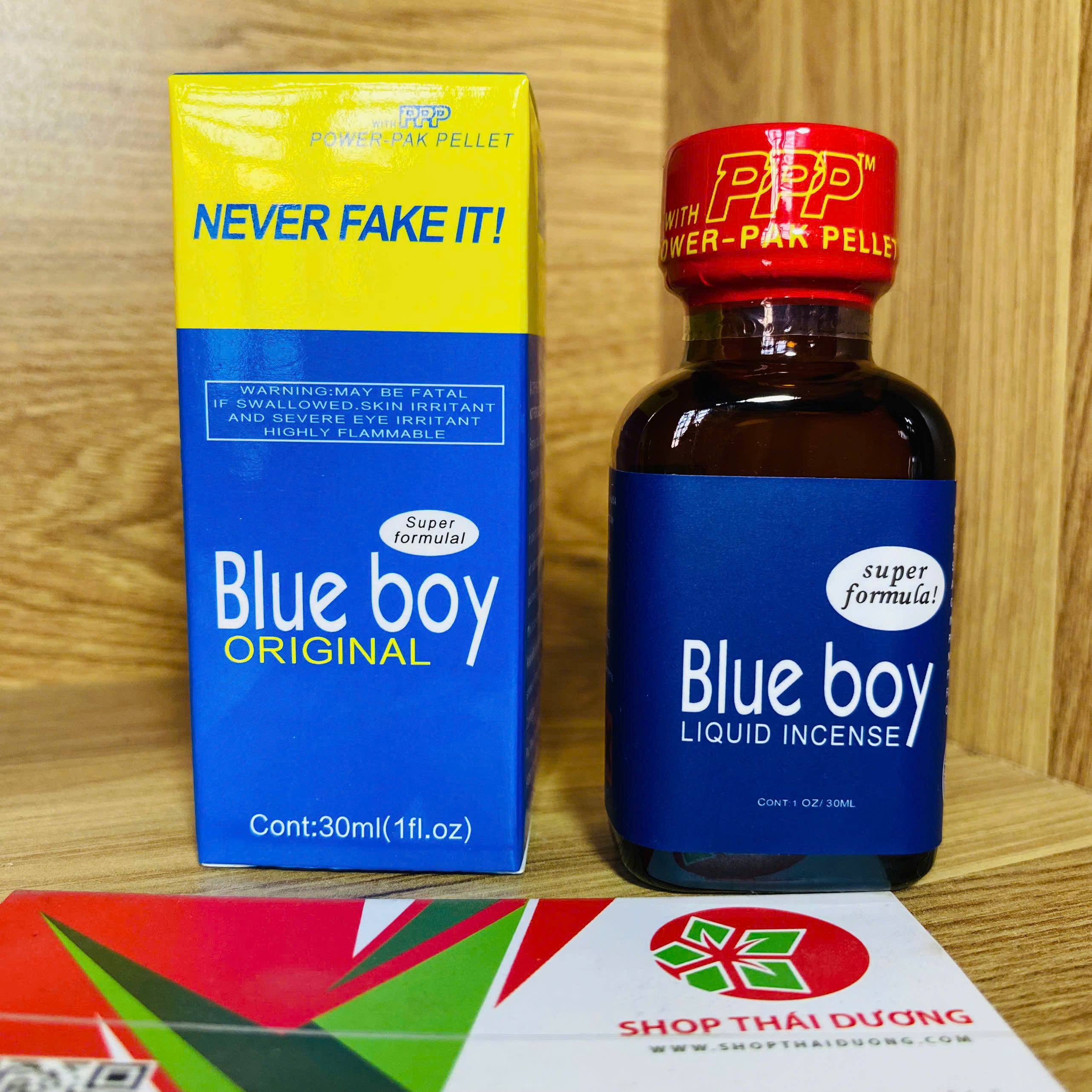 Popper Blue Boy Original 30ml - Kích Thích Mạnh, Tăng Hưng Phấn Cho Top & Bot