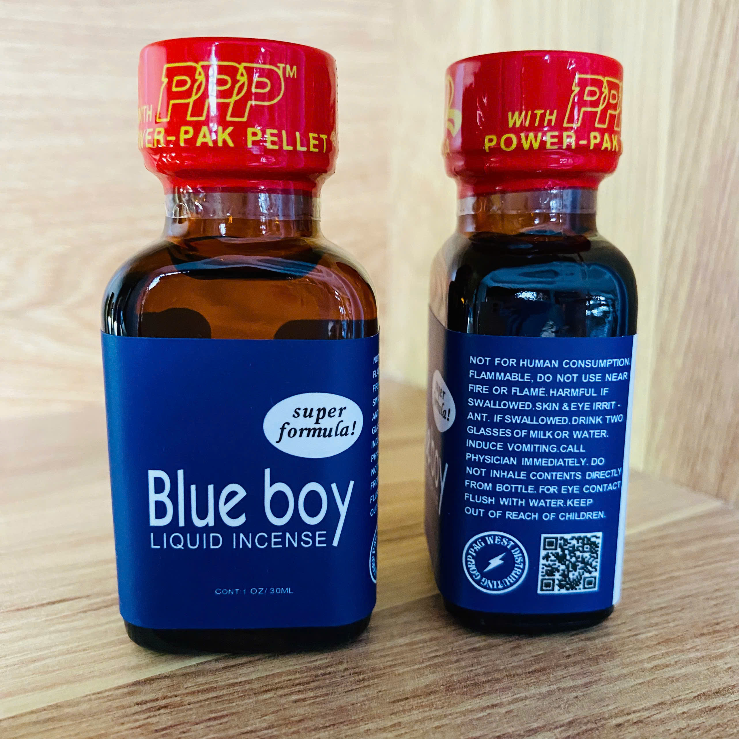 Popper Blue Boy Original 30ml - Kích Thích Mạnh, Tăng Hưng Phấn Cho Top & Bot