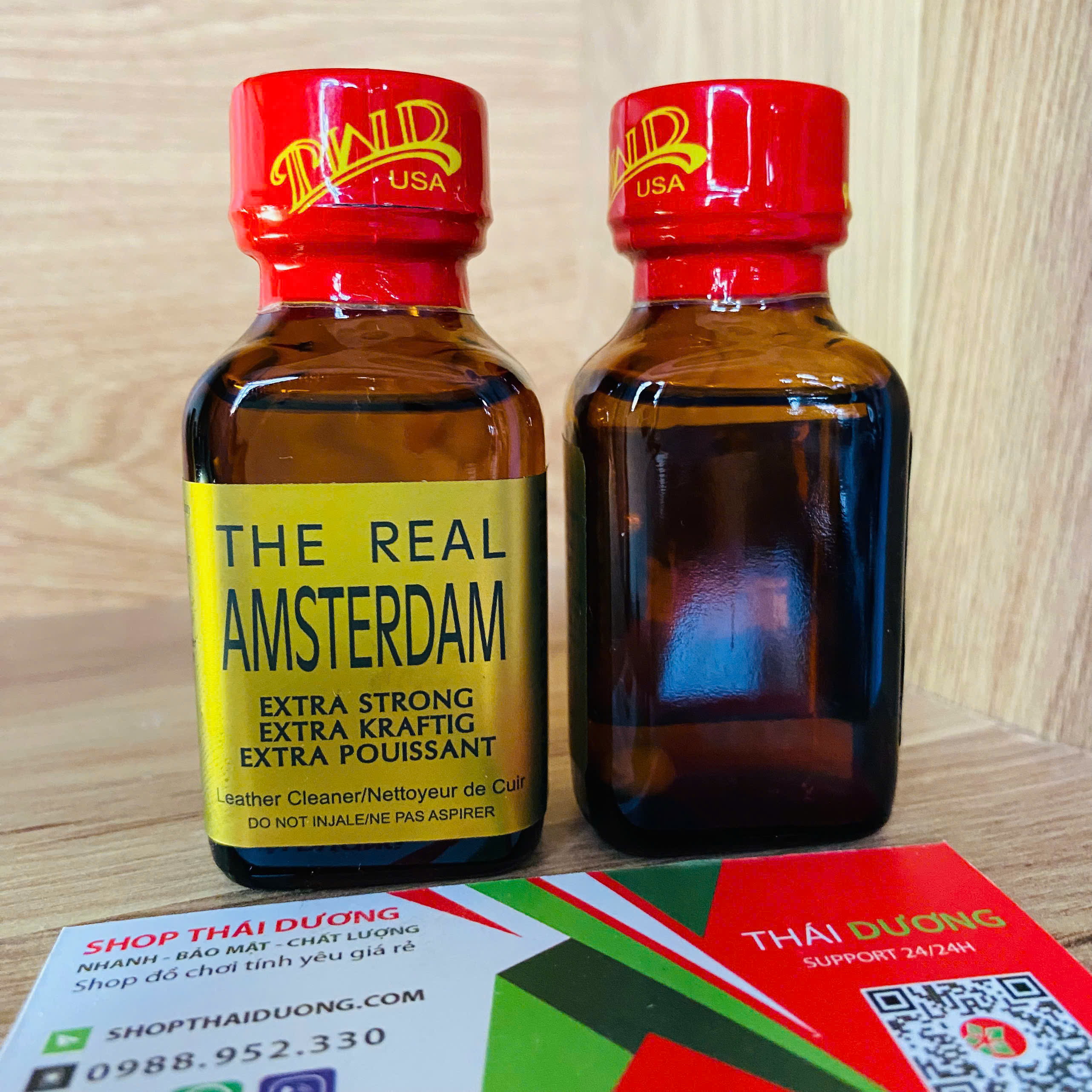 Tinh Dầu Popper The Real Amsterdam 30ml - Tăng Khoái Cảm Cực Nhanh, Hưng Phấn Tột Đỉnh