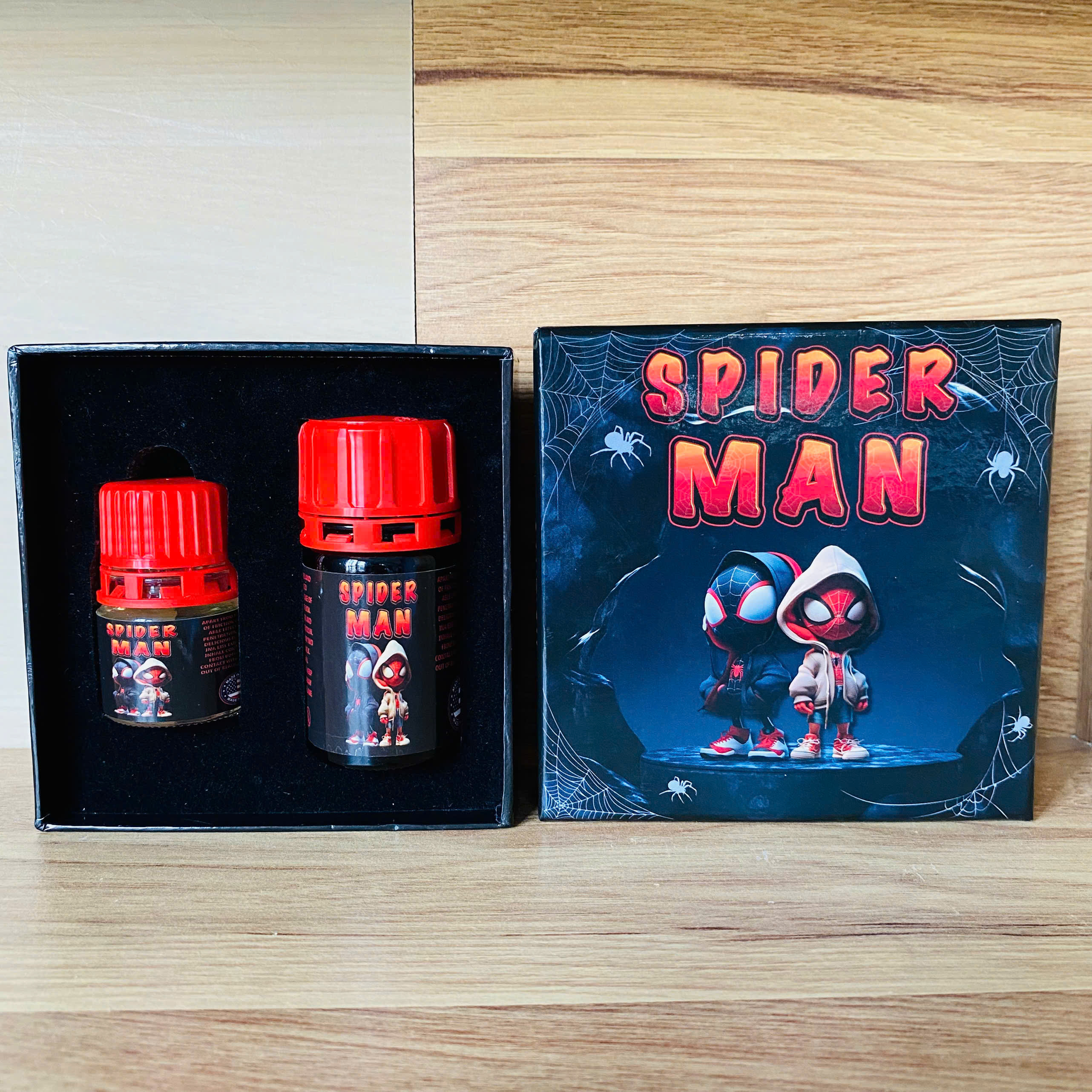 Set Hộp Popper Spider Man 60ml - Kích Thích Hưng Phấn Cực Đỉnh, Hiệu Quả Tức Thì
