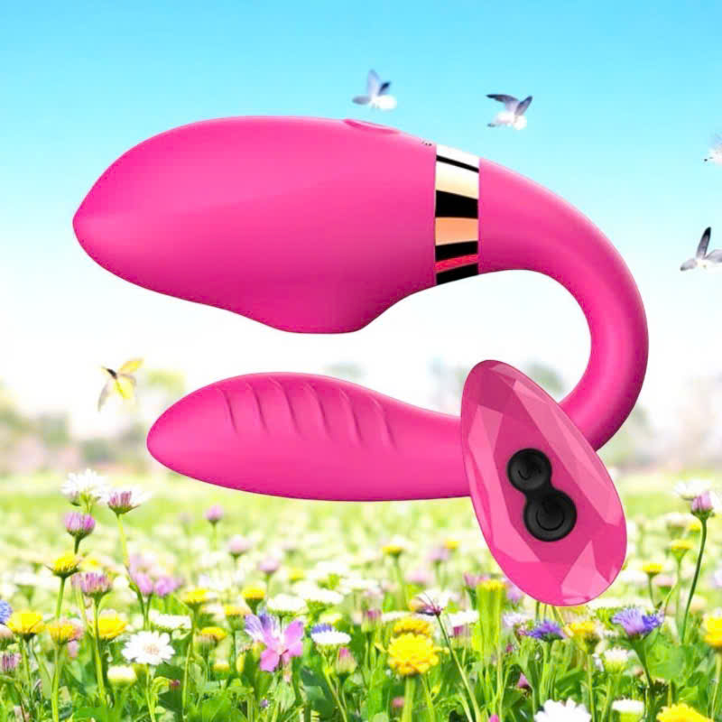 Máy Rung Bú Mút Dibe G-Spot ALVA - 2 Đầu Cực Đỉnh_ Điều Khiển Từ Xa