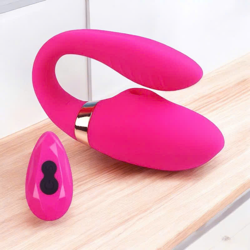 Máy Rung Bú Mút Dibe G-Spot ALVA - 2 Đầu Cực Đỉnh_ Điều Khiển Từ Xa