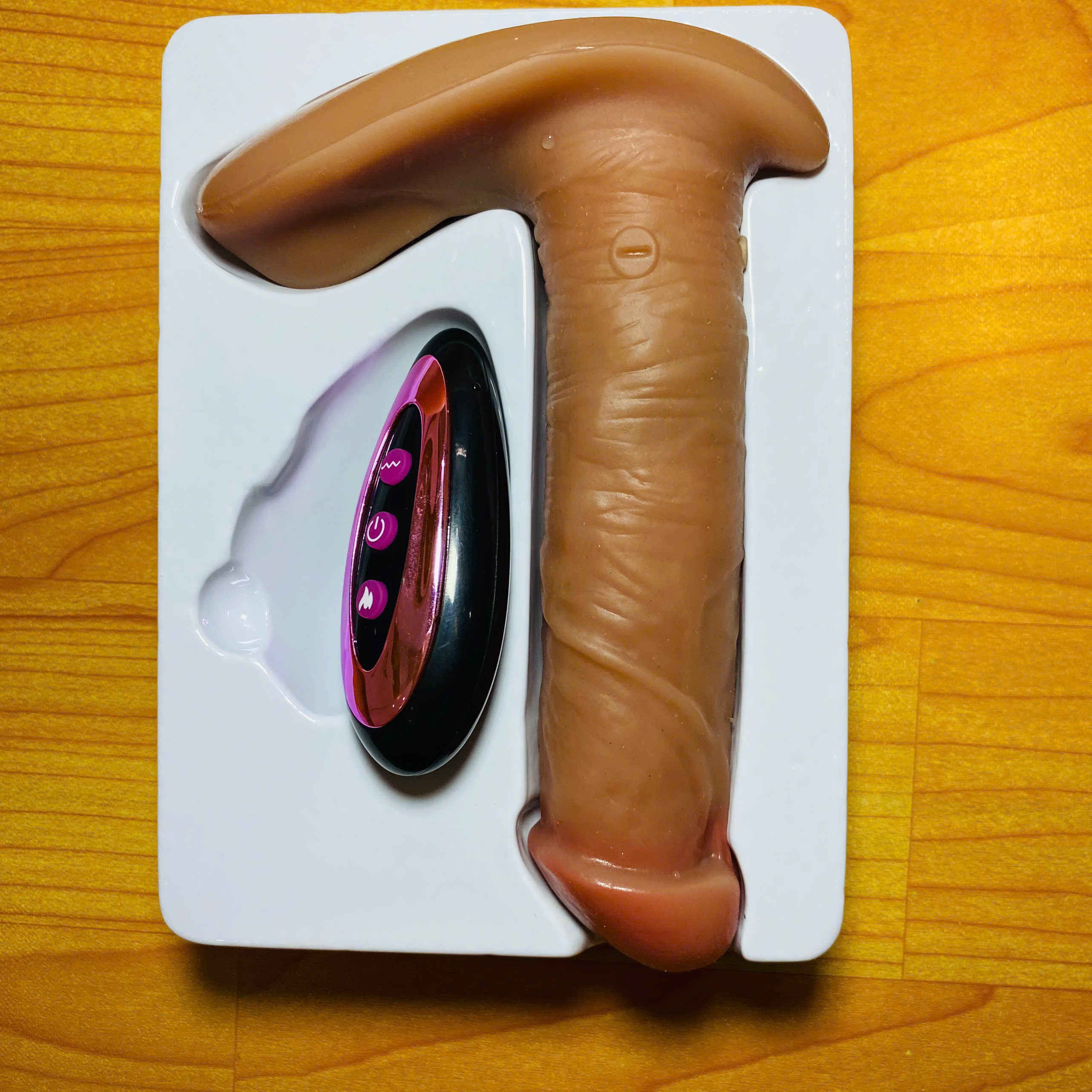 Địa chỉ bán Quần Chip Rung Dương Vật Giả Rung Thụt Toả Nhiệt Màu Da 7 Chế Độ Thụt _ Điều Khiển loại tốt