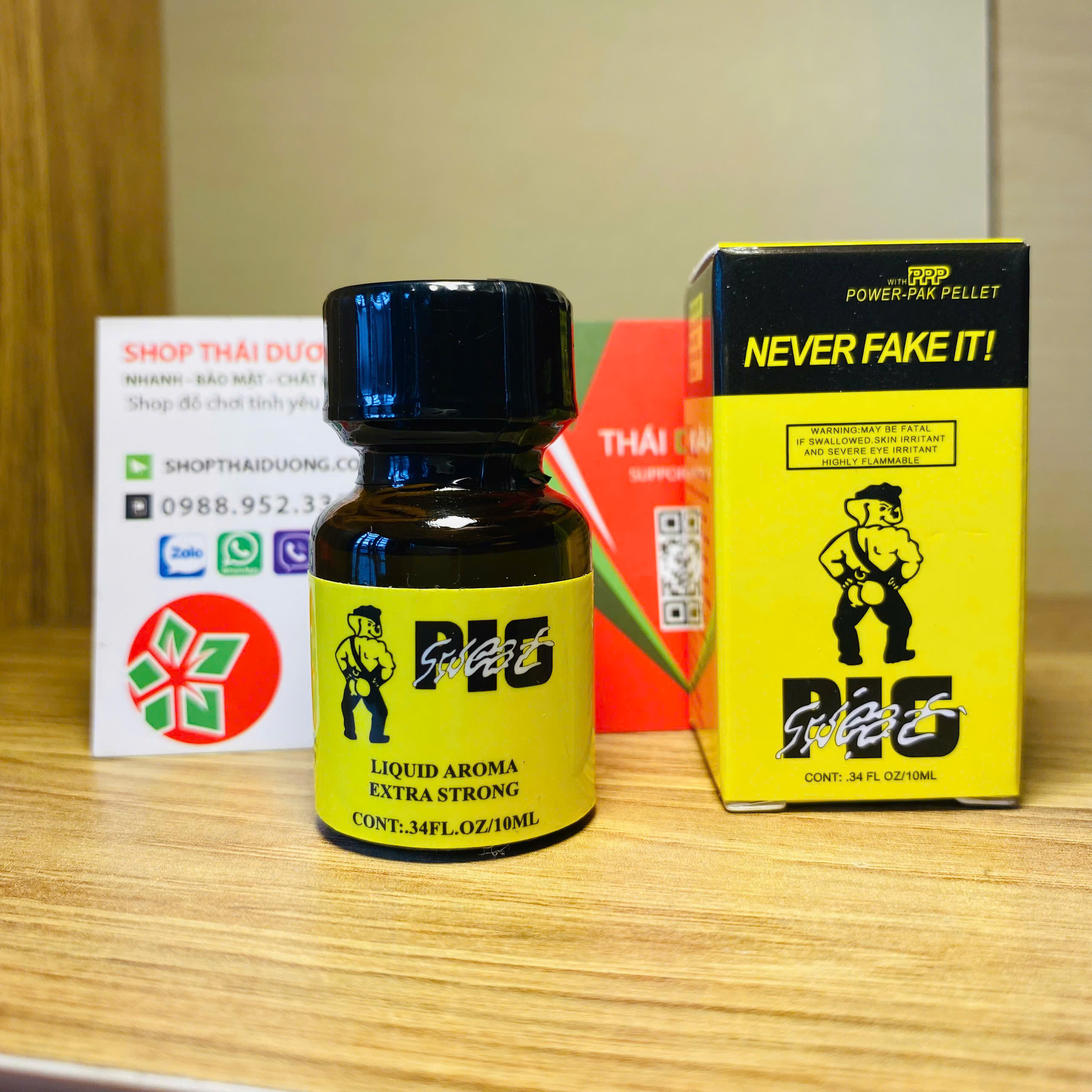 Popper Pig Sweet Gold 10ml - Kích Thích Mạnh Mẽ, Hưng Phấn Đỉnh Cao Cho Top & Bot