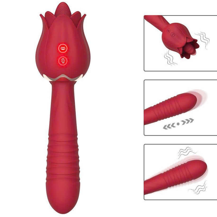 Cửa hàng bán Sextoy Dương Vật Giả Rung Thụt - Kết Hợp 1 Đầu Lưỡi Liếm Hoa Hồng Cực Mạnh Cho Nữ Tự hàng xách tay Cửa hàng bán Sextoy Dương Vật Giả Rung Thụt - Kết Hợp 1 Đầu Lưỡi Liếm Hoa Hồng Cực Mạnh Cho Nữ Tự hàng xách tay