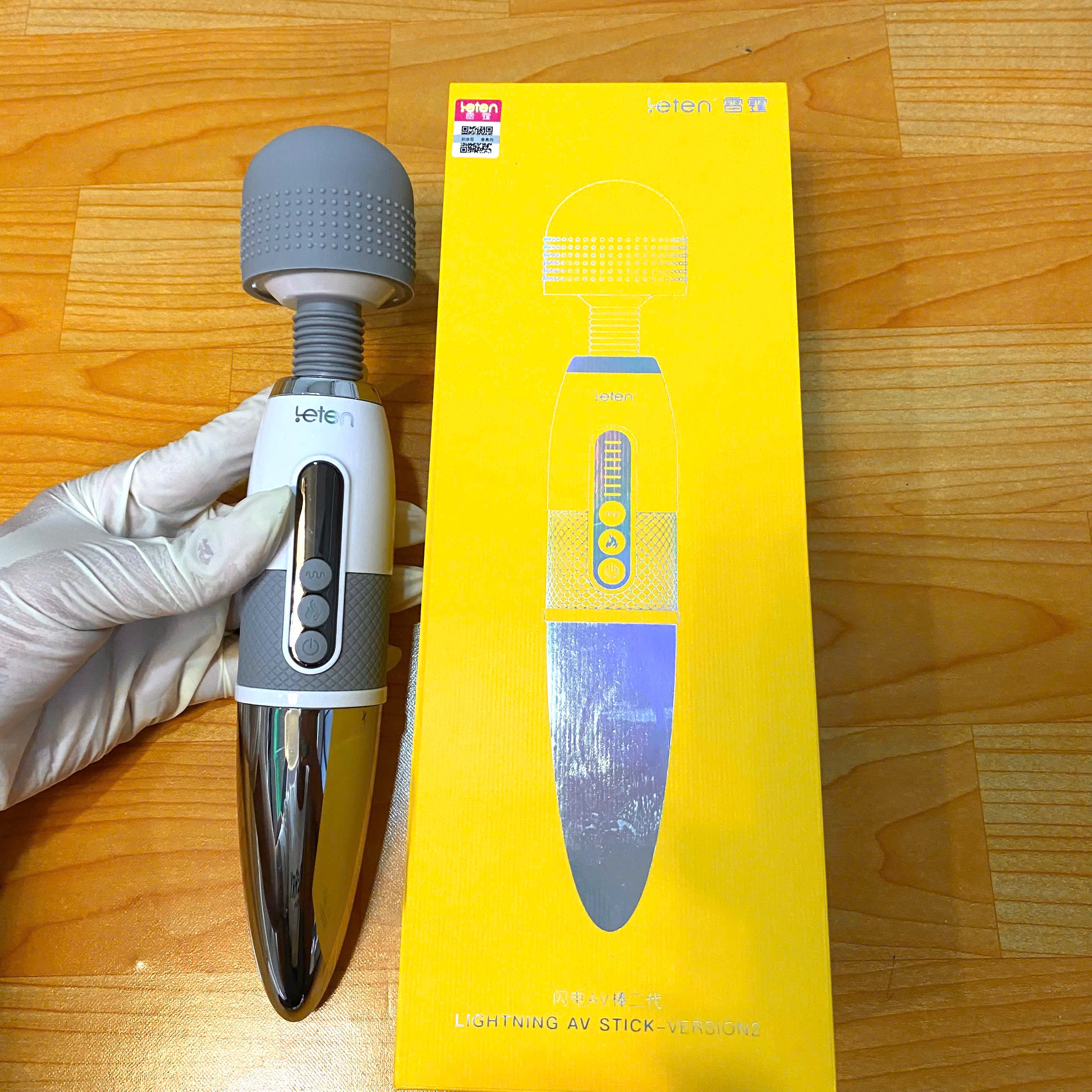 Cung cấp Máy Rung Tình Yêu Lightning AV Thế Hệ Thứ 2 Rung Nhiều Tần Số - Kết Hợp Toả Nhiệt tốt nhất