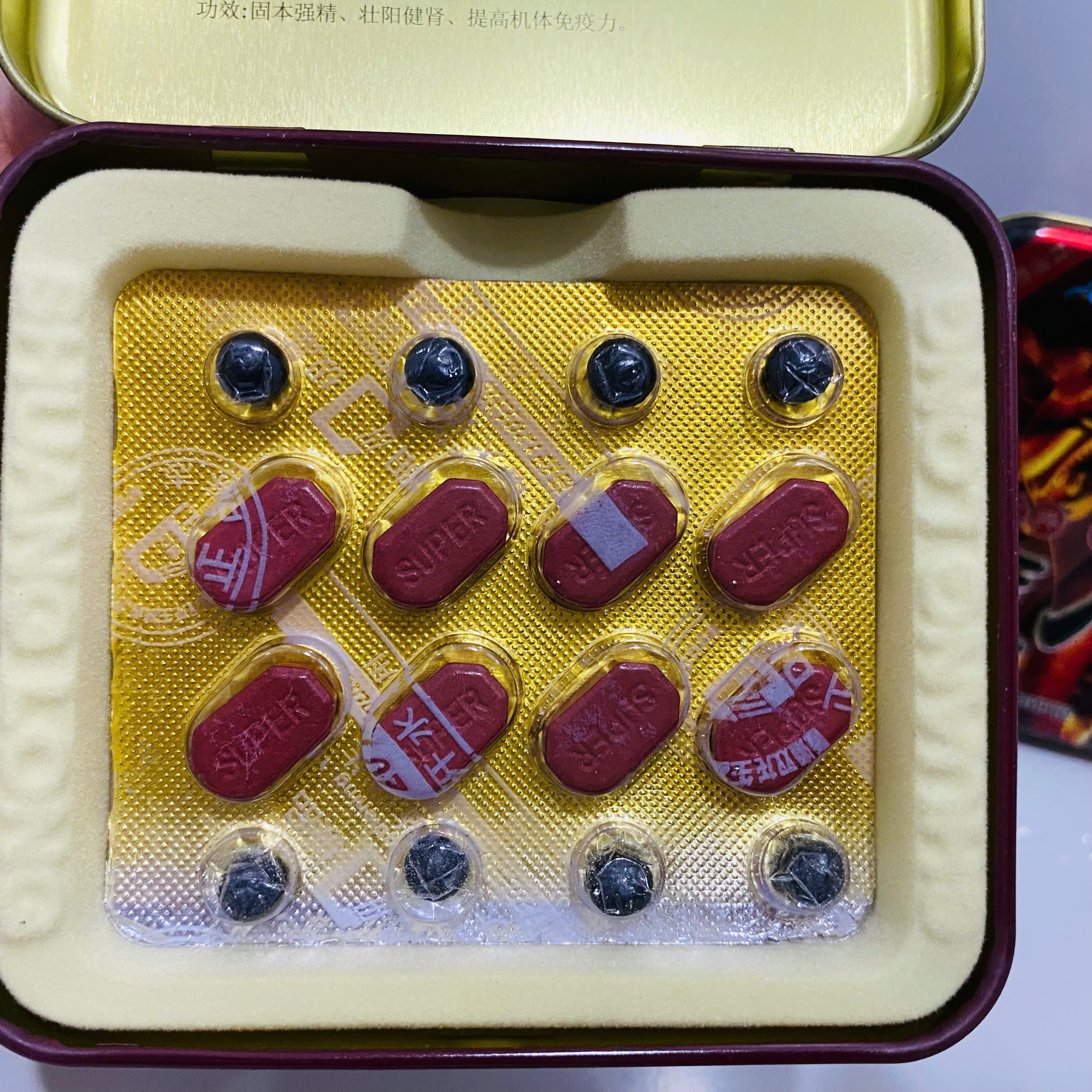 Thuốc Sinh Lý Rồng Đỏ Tibet Babao – Cường Dương Siêu Nhanh_ Tăng Thời Gian Yêu