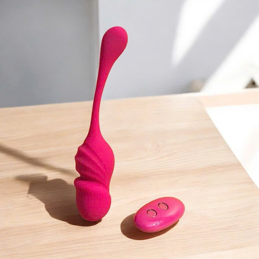 Trứng Rung Điều Khiển Bằng Điện Thoại Có Remote – 10 Chế Độ Rung, Kích Thích Cực Mạnh Cho Nữ