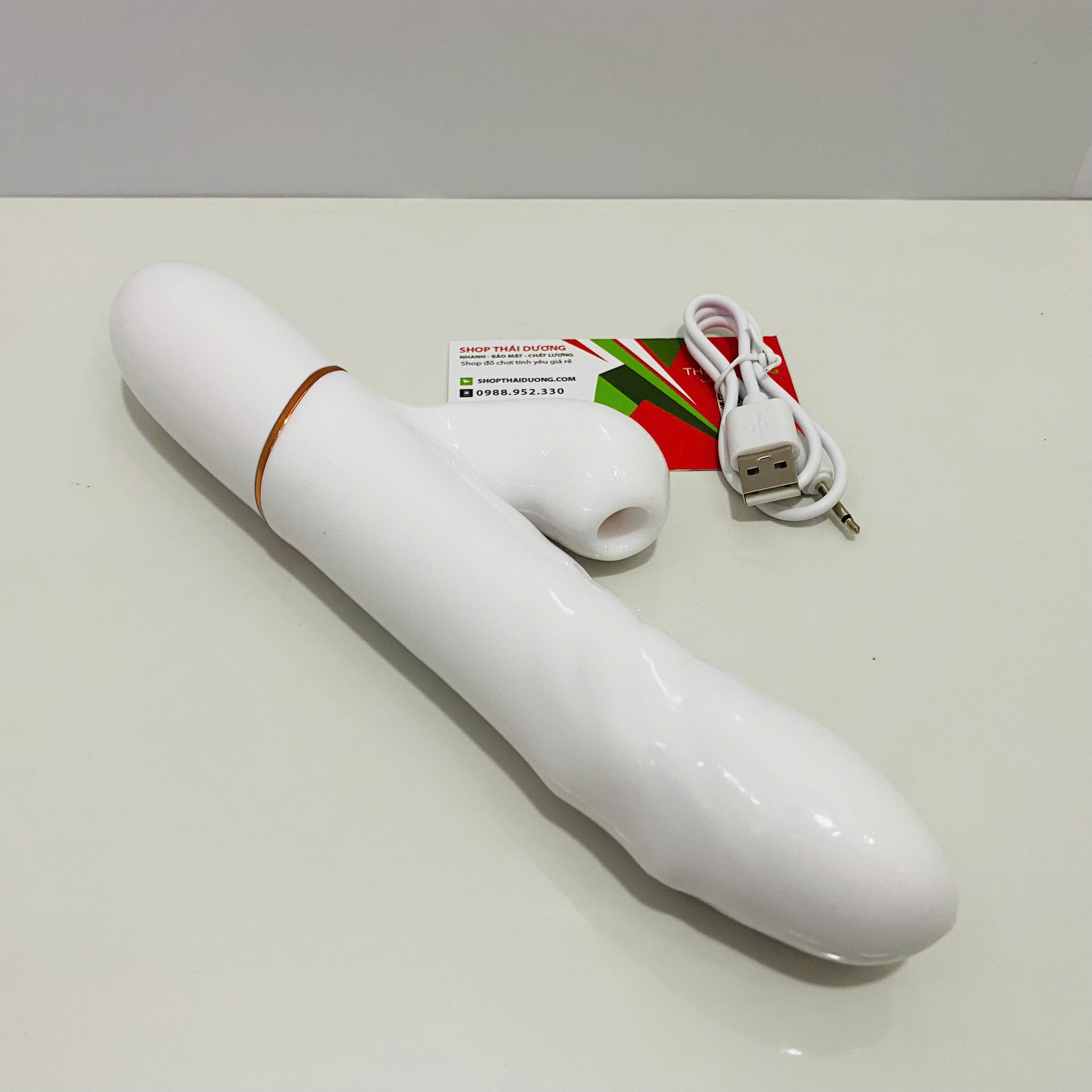 Review Dương Vật Giả Ankni Tích Hợp Bi Xoay Rung Mạnh – kết Hợp Nhánh Hút Kích Thích Điểm G