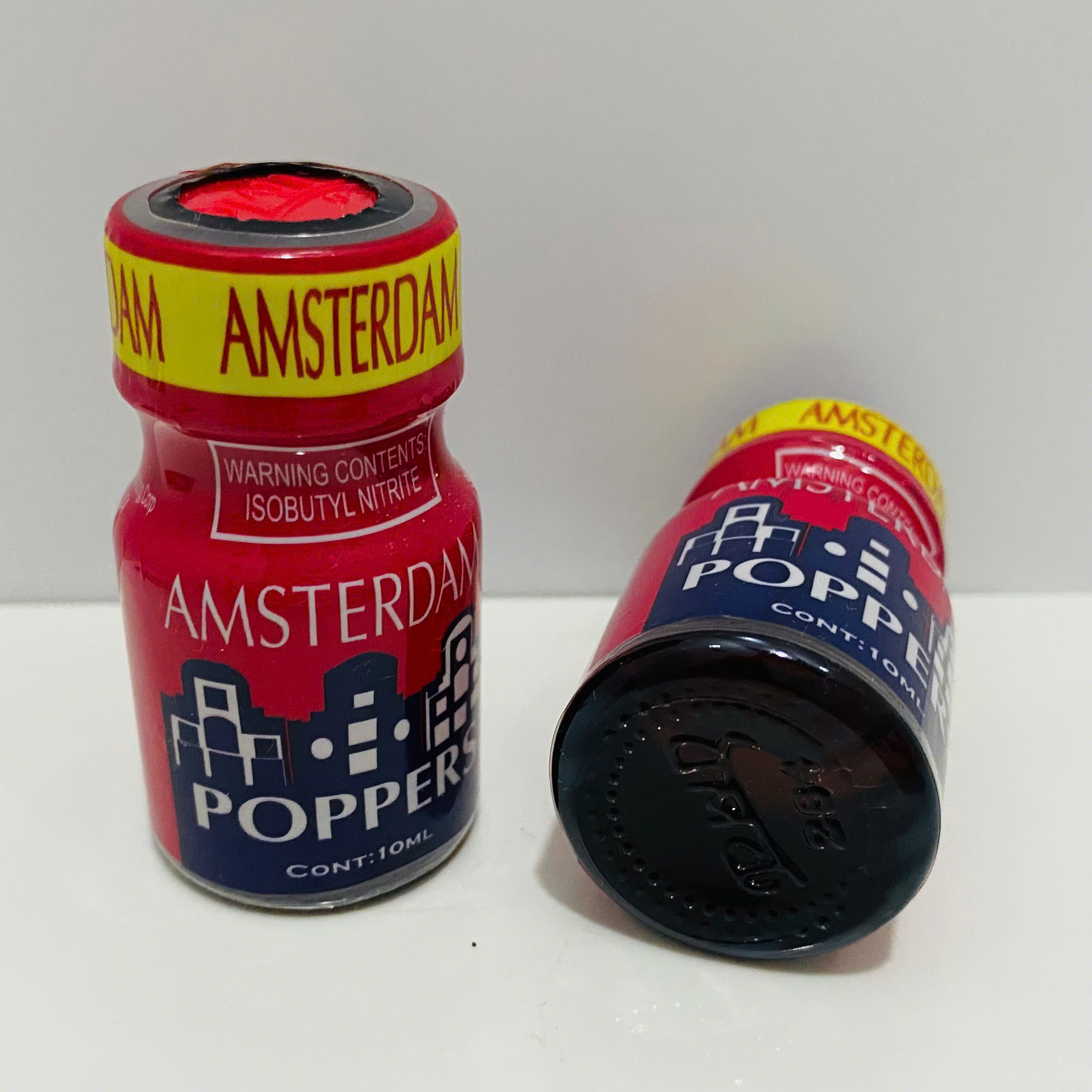 Popper Kích Thích Mạnh Amsterdam Red USA 10ml – Dành Cho Gay, Top/Bot