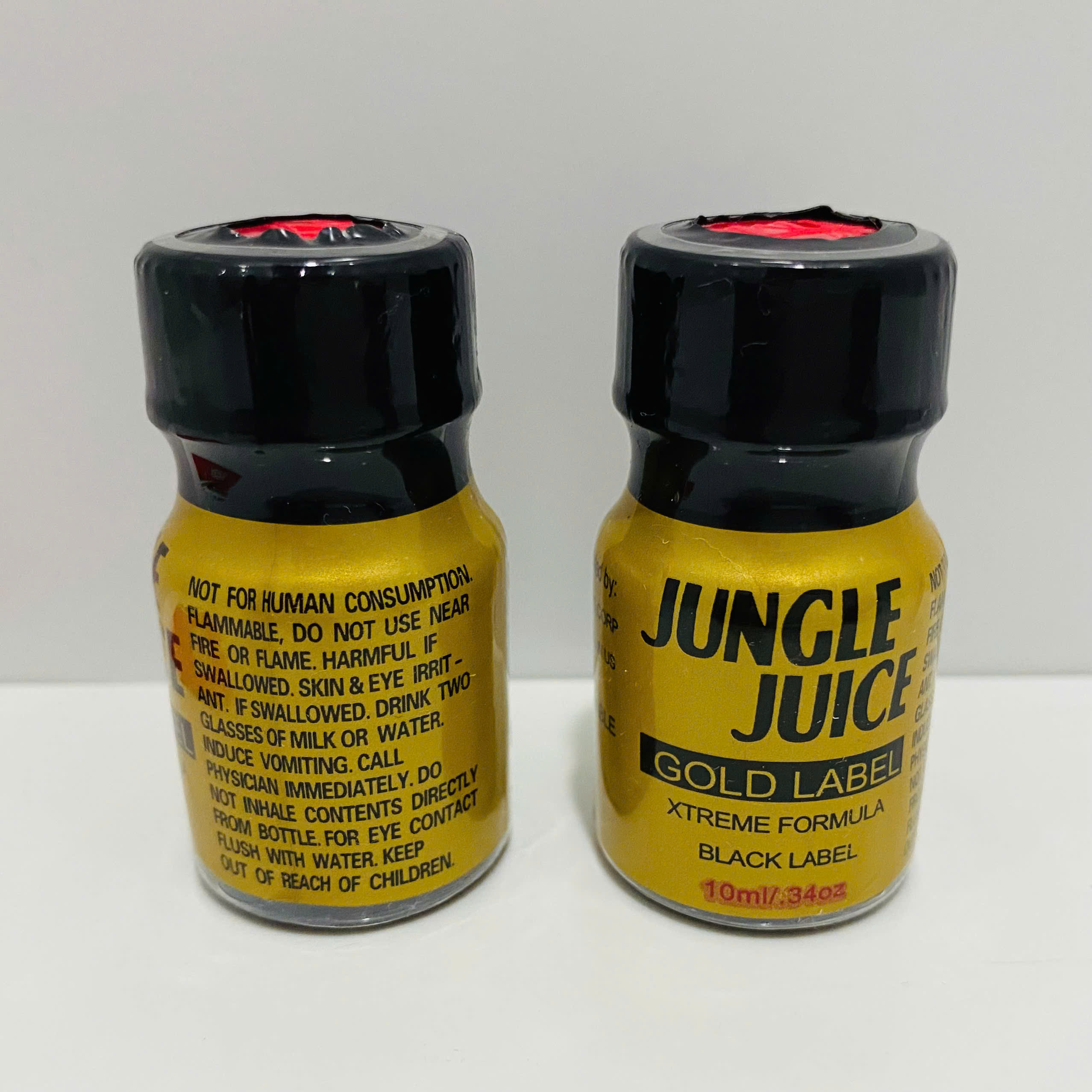Nước Ngửi Popper Jungle Juice Gold Label 10ml – Chính Hãng Mỹ PWD, Kích Thích Cực Mạnh