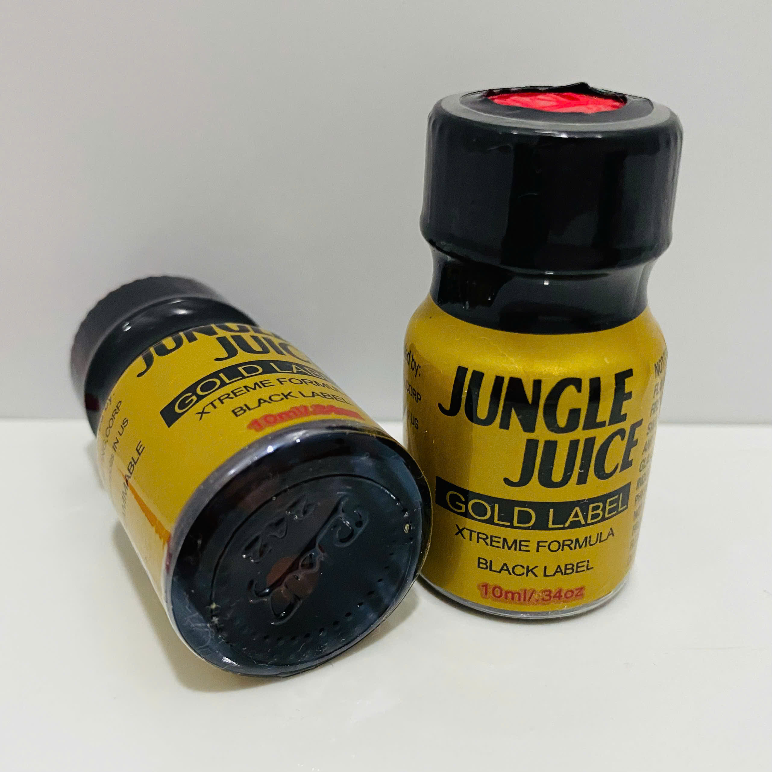 Nước Ngửi Popper Jungle Juice Gold Label 10ml – Chính Hãng Mỹ PWD, Kích Thích Cực Mạnh
