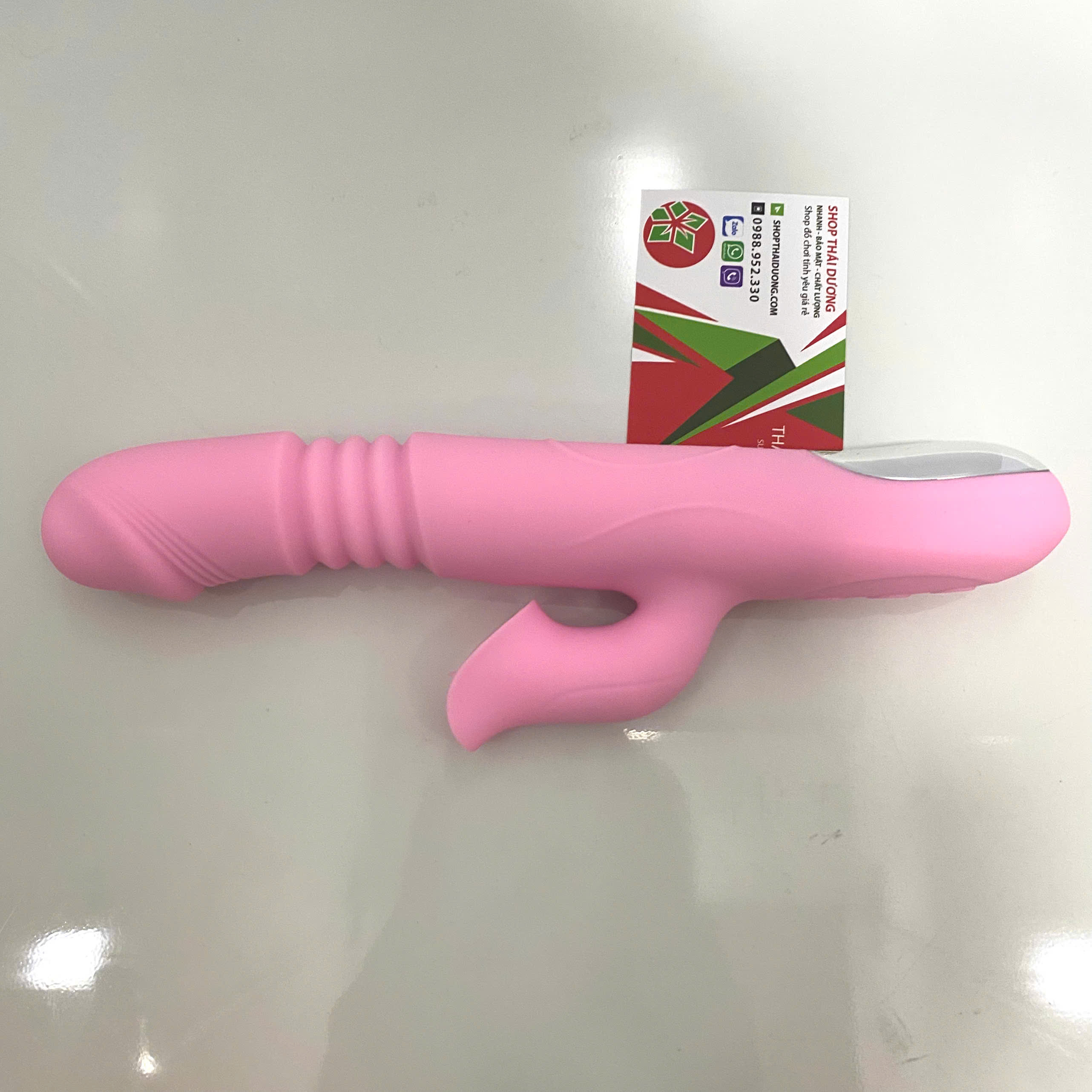 Dương Vật Giả Rung Ngoái 7 Chế Độ – Tỏa Nhiệt Sưởi Ấm, Kèm Lưỡi Liếm Cho Nữ Cực Phê