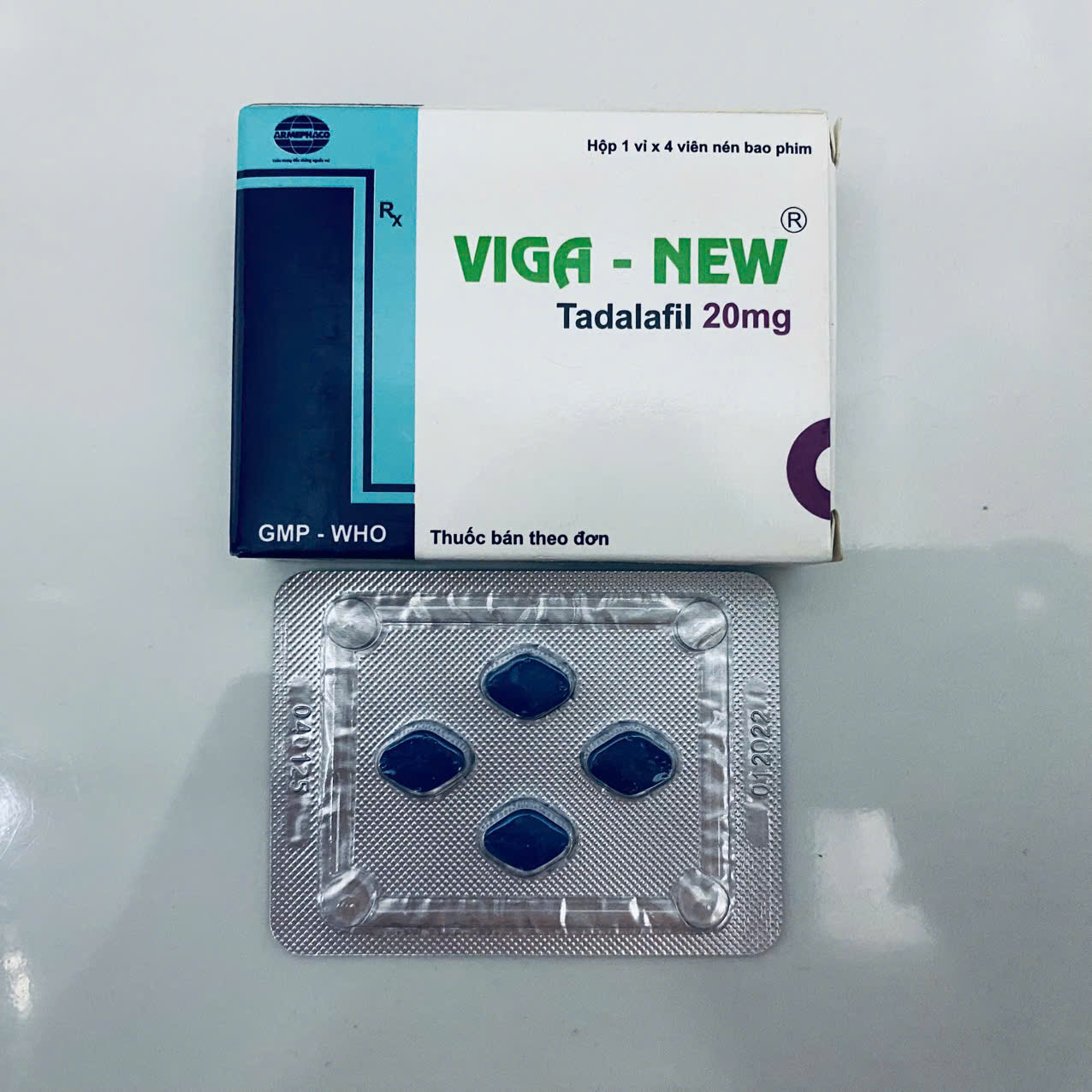 Viga New Chính Hãng 20mg – Tăng Cường Sinh Lý, Chống Xuất Tinh Sớm - Hiệu Quả Tức Thì