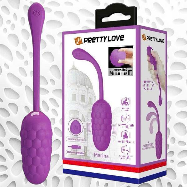 Trứng Rung PrettyLove Maria Cao Cấp – 12 Chế Độ Rung Không Dây Kích Thích Điểm G Cực Khoái 