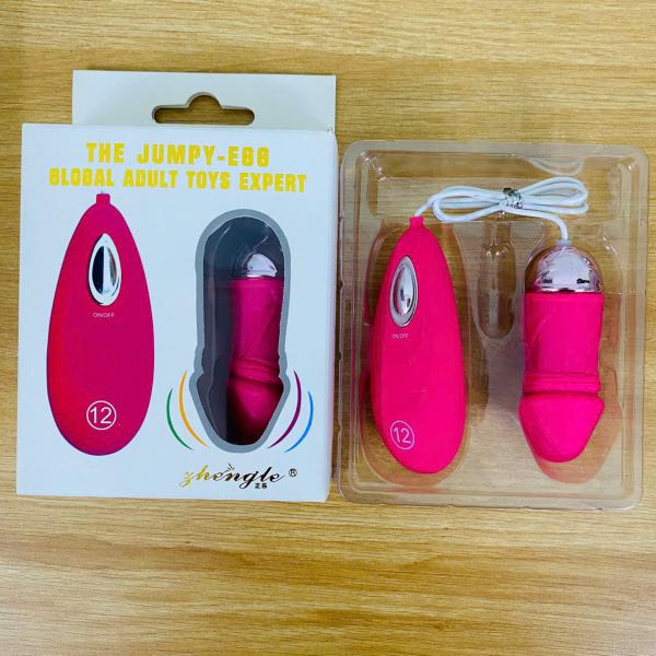 Trứng Rung EGG Mini 12 Chế Độ – Dạng Dương Vật Siêu Mềm, Massage Điểm G Cực Phê 