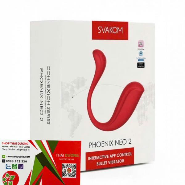 Phoenix Neo 2 Svakom Trứng Rung Thông Minh, Điều Khiển Qua App - shopthiendia.net 